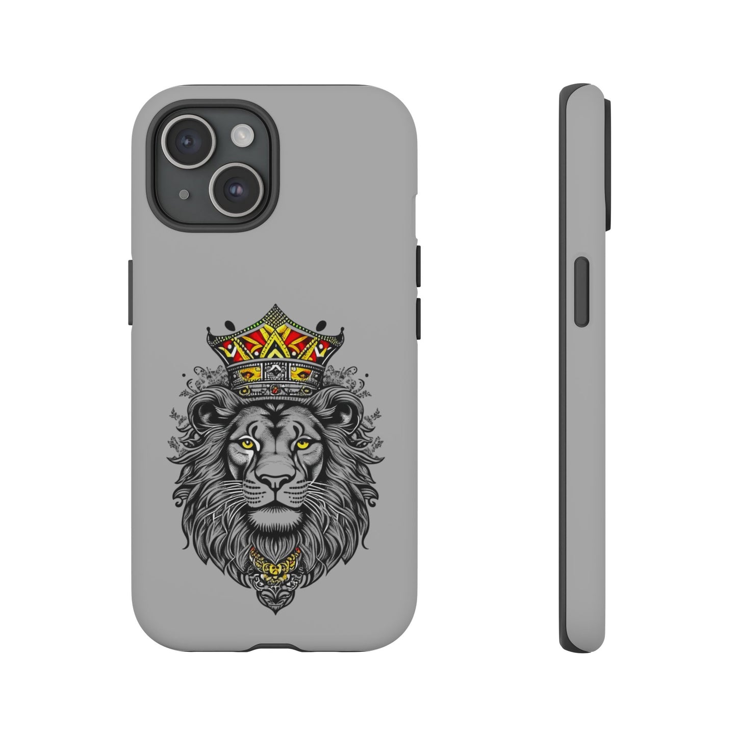 Lion King Phone Case - Tough Cases with Royal Crown Design