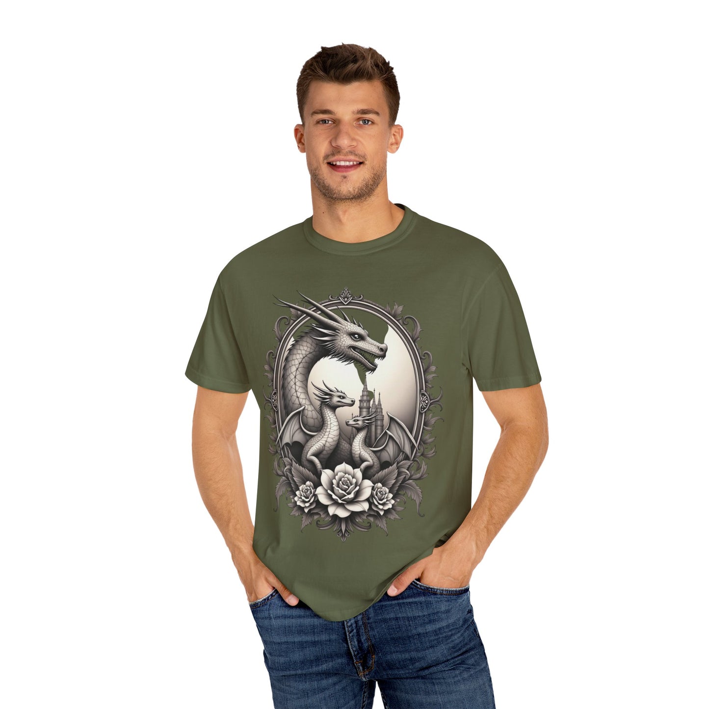 Fantasy Dragon T-Shirt for Unique Style Enthusiasts