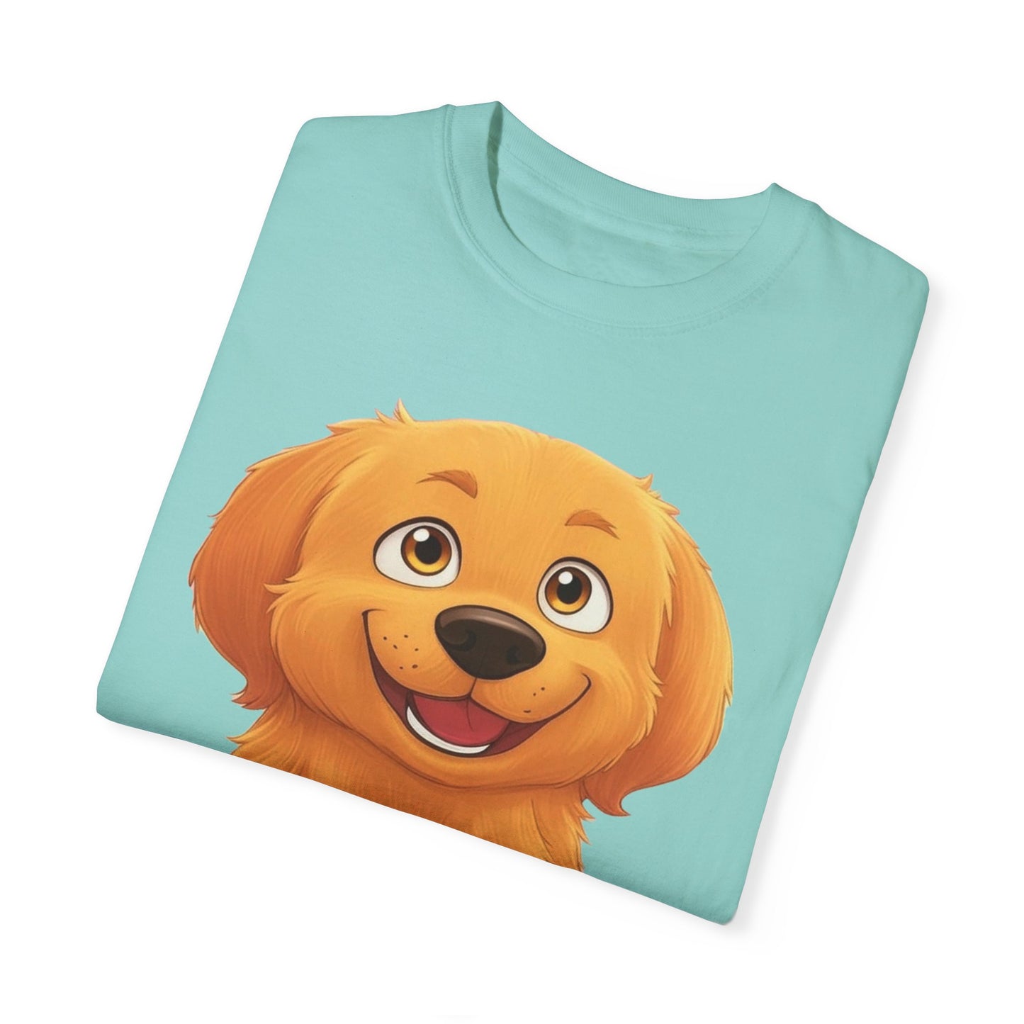 Cute Golden Retriever Graphic Unisex T-Shirt