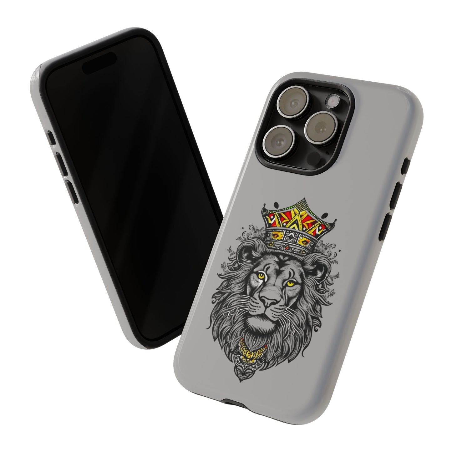 Lion King Phone Case - Tough Cases with Royal Crown Design