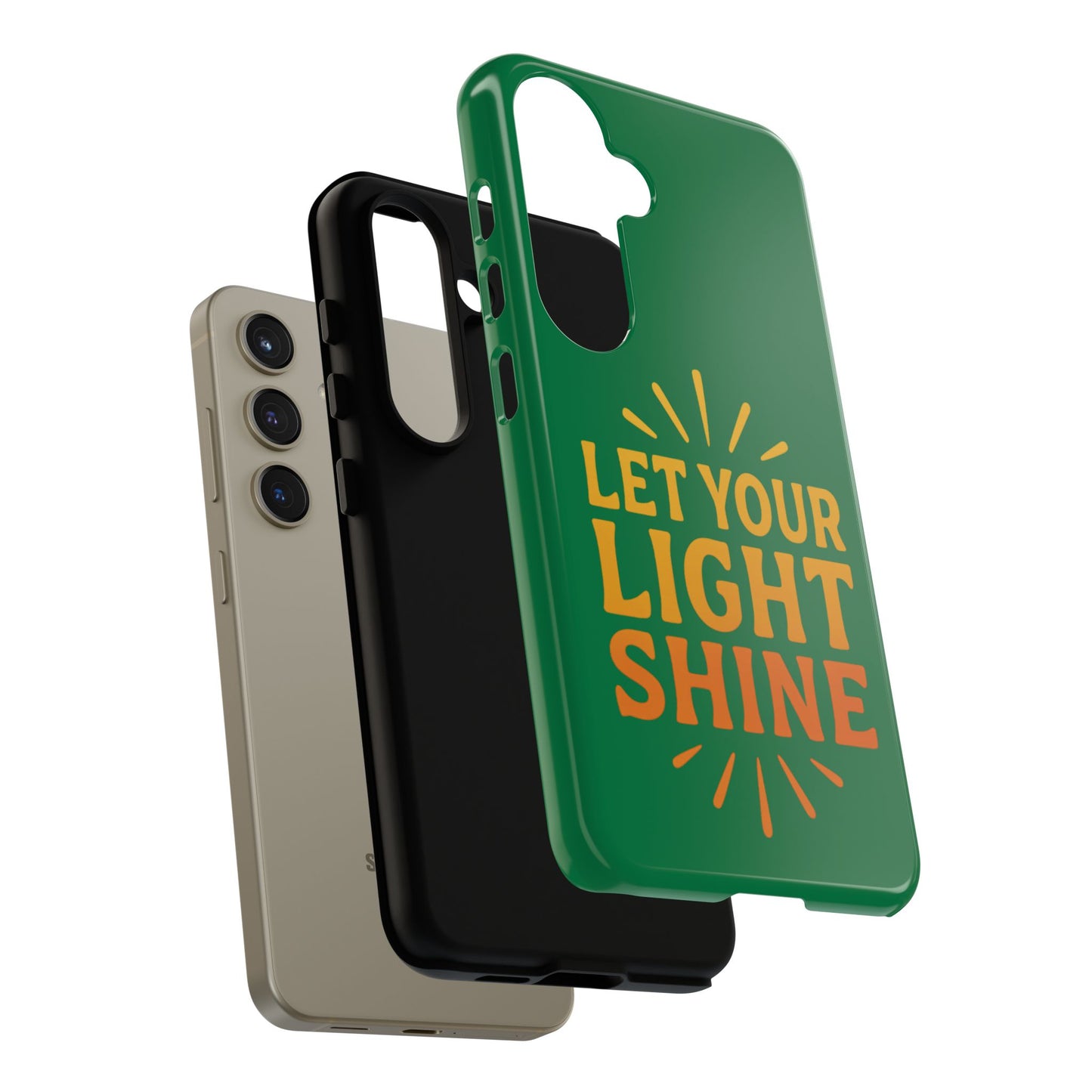 Inspirational Phone Case - 'Let Your Light Shine'