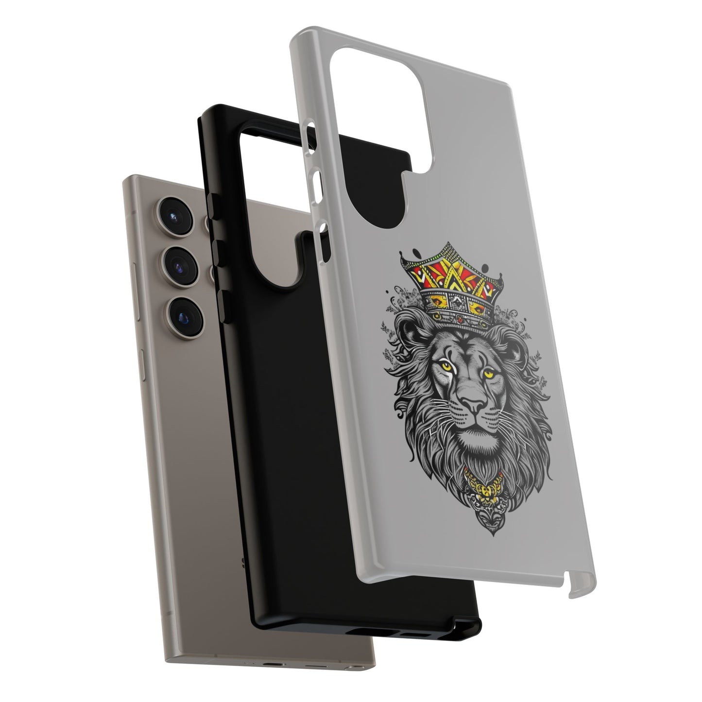 Lion King Phone Case - Tough Cases with Royal Crown Design