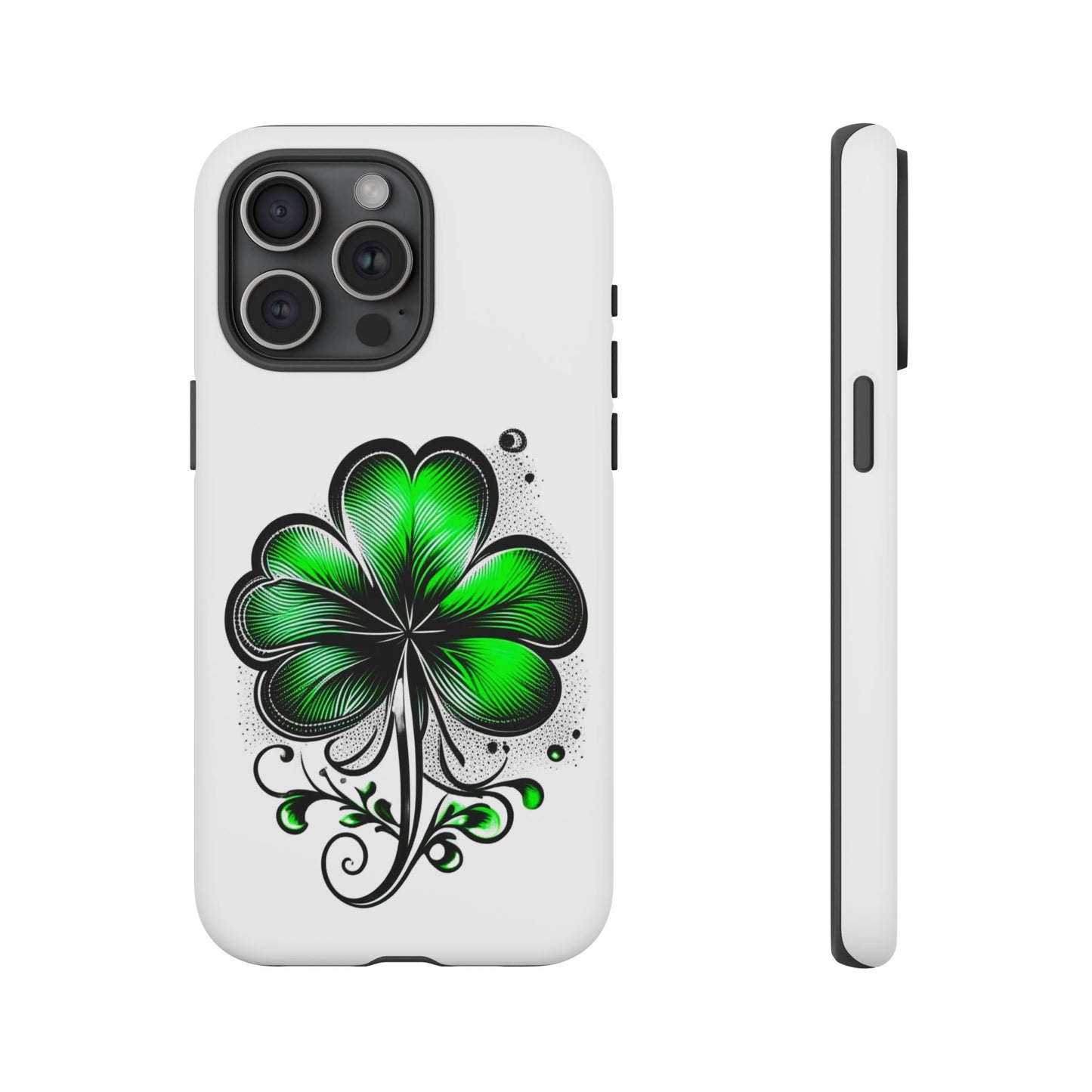 St. Patrick's Day Shamrock Phone Case - Tough & Stylish