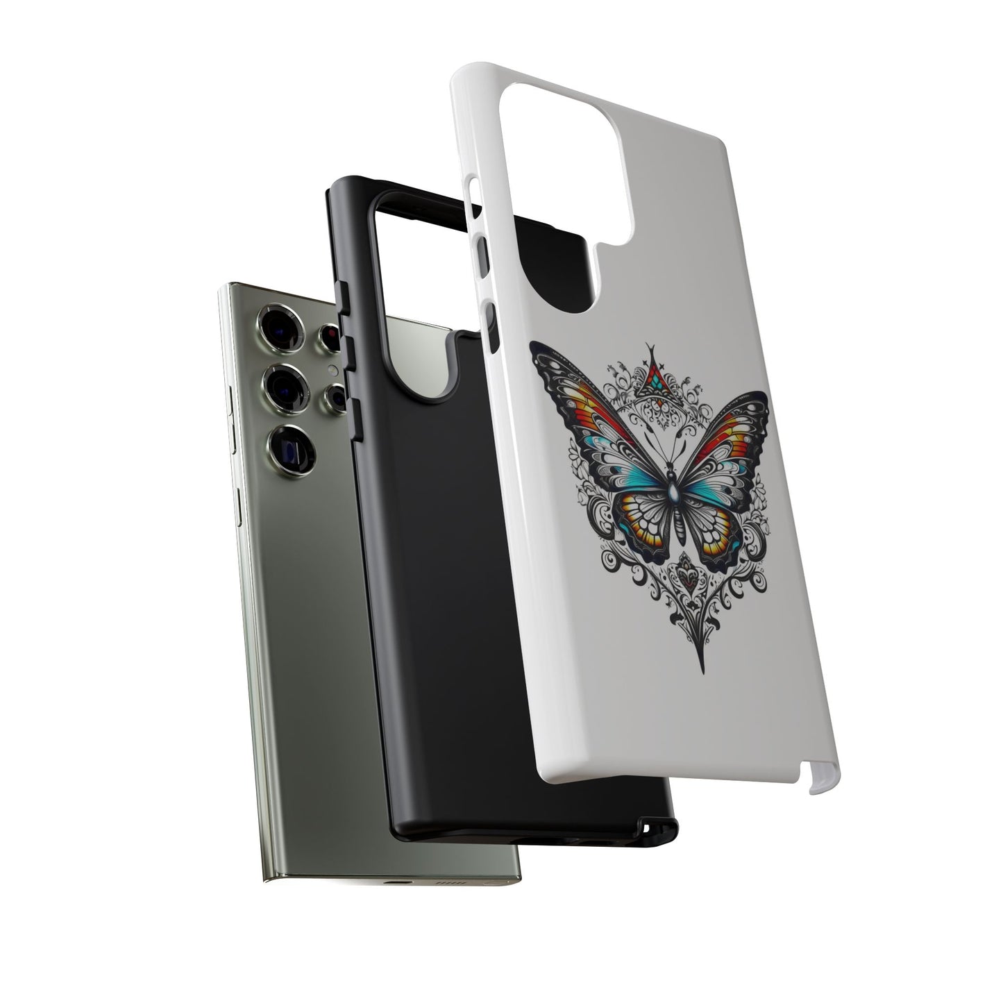Butterfly Tough Case - Stylish Phone Protection