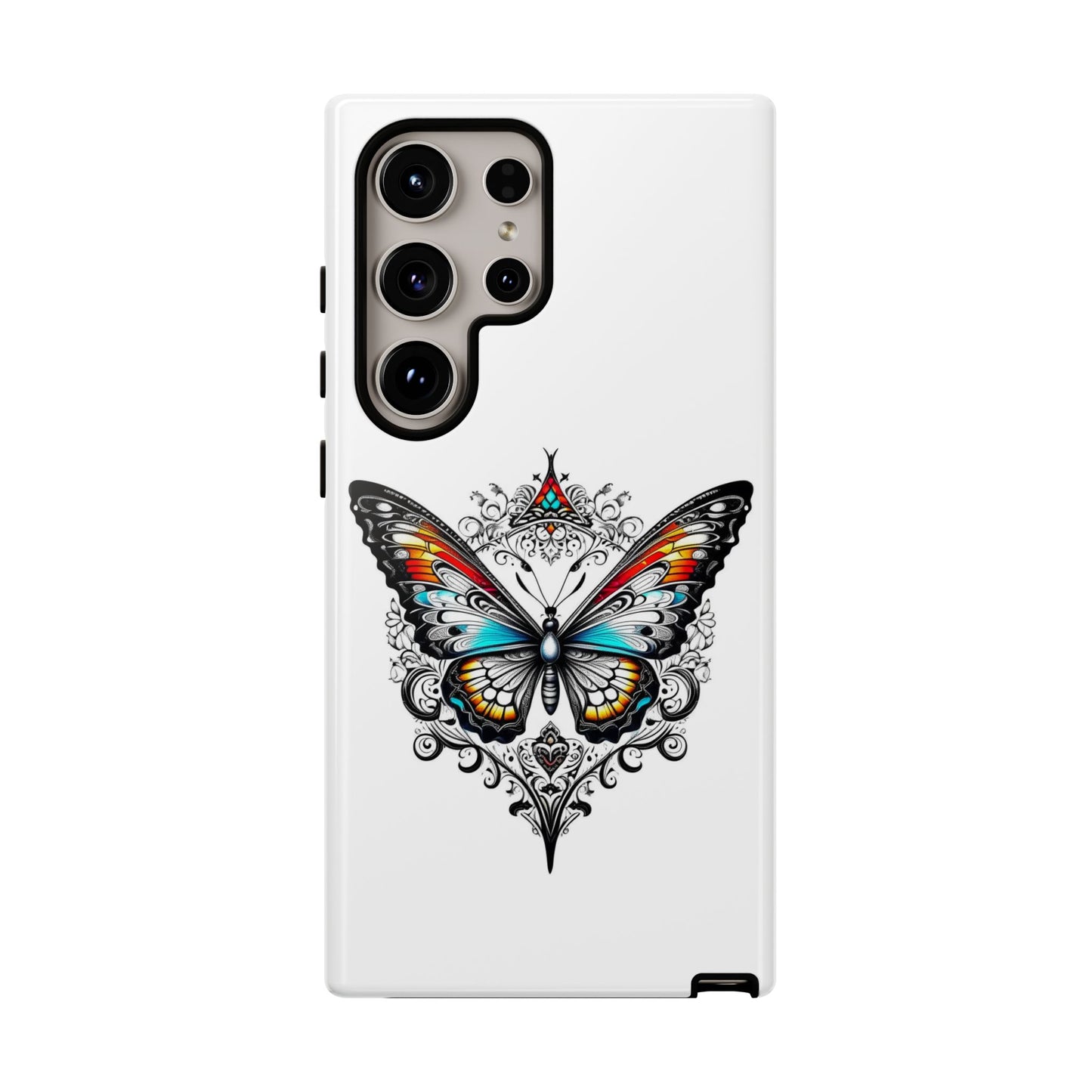 Butterfly Tough Case - Stylish Phone Protection