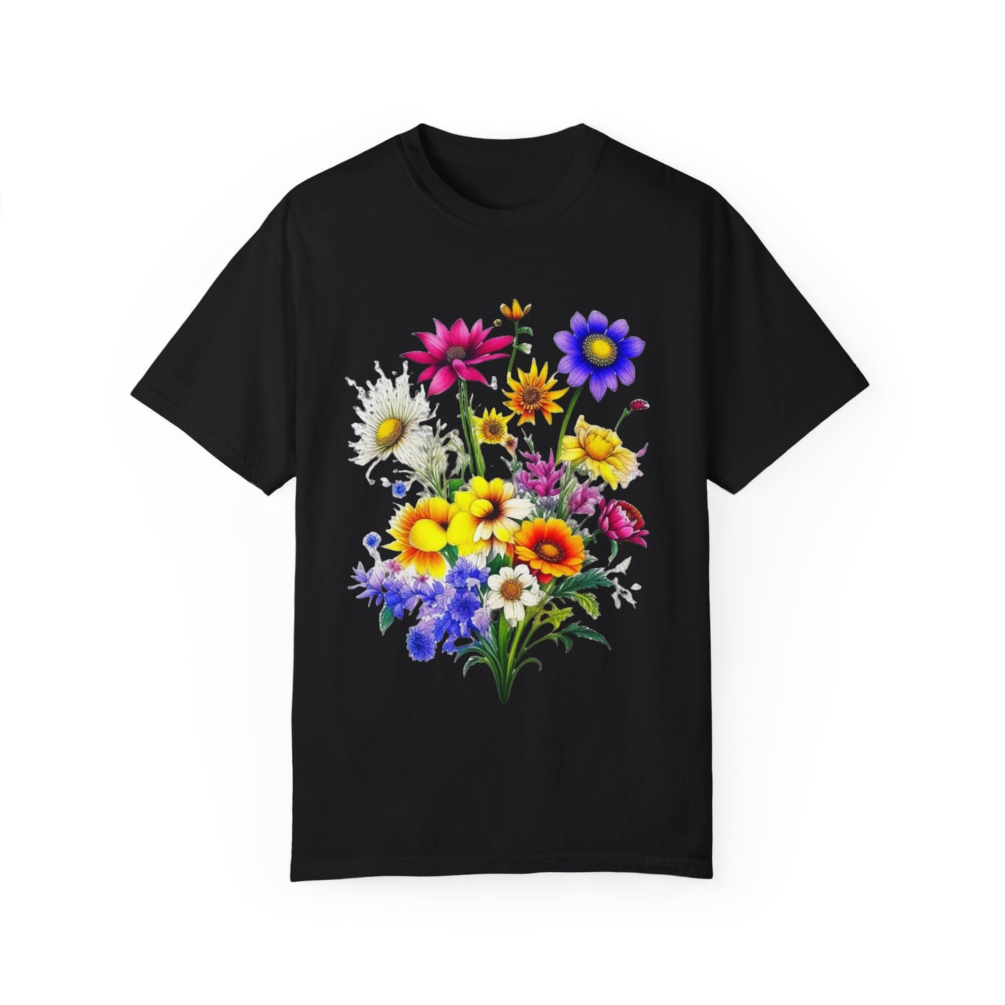 Floral Bouquet Unisex T-Shirt – Perfect for Spring Celebrations