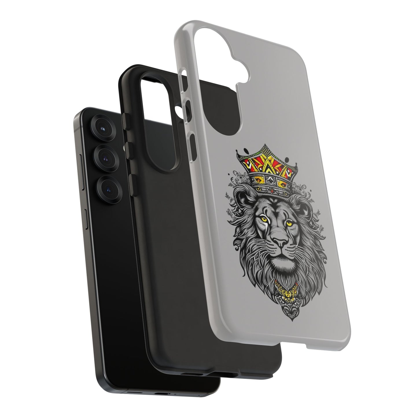 Lion King Phone Case - Tough Cases with Royal Crown Design