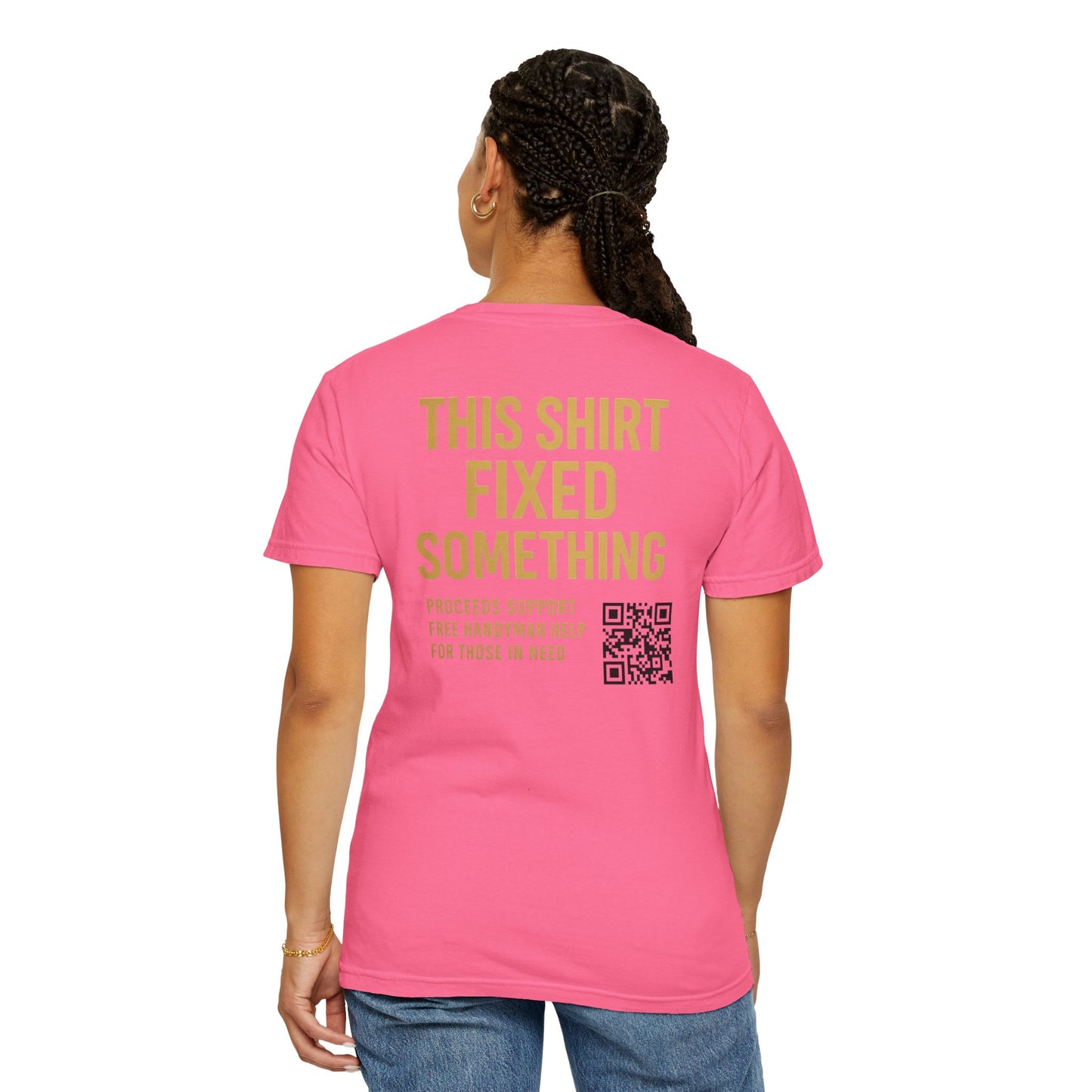 Supportive Handyman T-Shirt - Acts of Kindness Wear, Gift for DIY Lovers, Philanthropic Apparel, Community Helper Tee, Charity Shirt