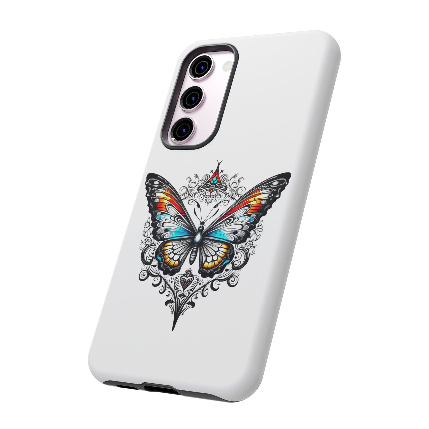 Butterfly Tough Case - Stylish Phone Protection