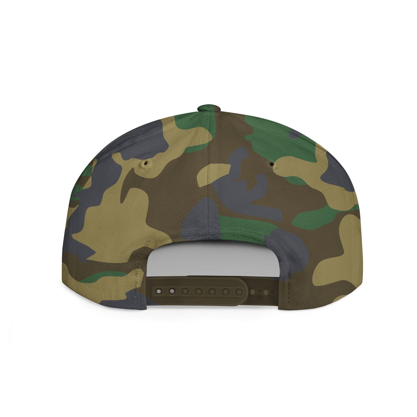 Flat Bill Snapback-Traditional tiger