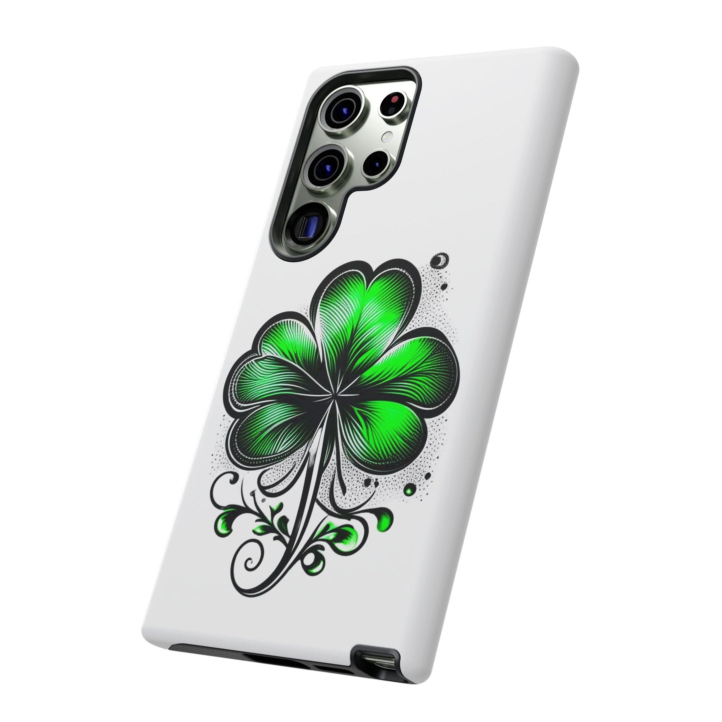 St. Patrick's Day Shamrock Phone Case - Tough & Stylish