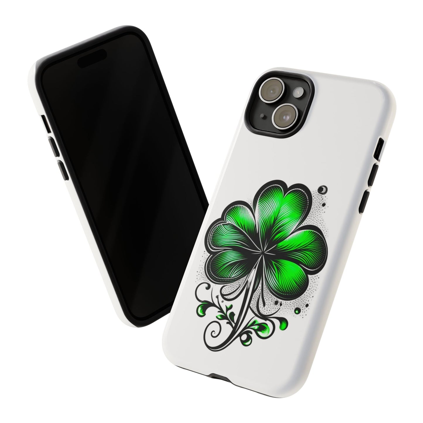 St. Patrick's Day Shamrock Phone Case - Tough & Stylish