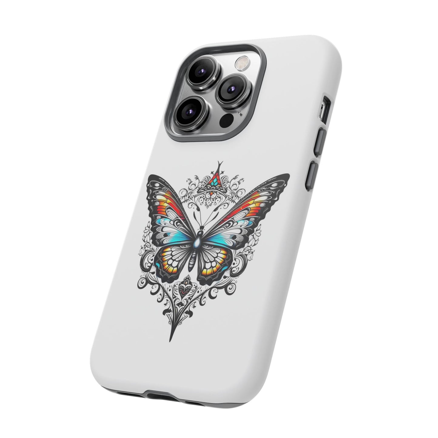 Butterfly Tough Case - Stylish Phone Protection