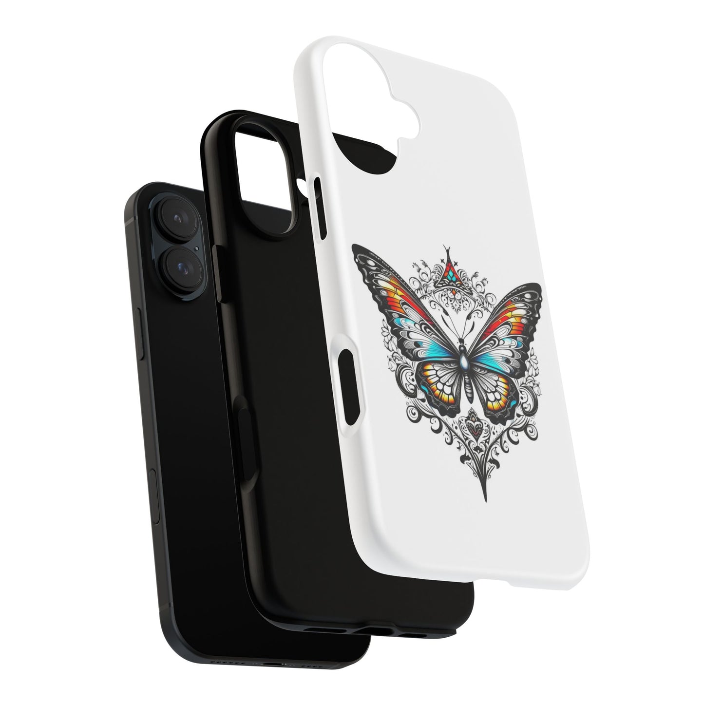 Butterfly Tough Case - Stylish Phone Protection