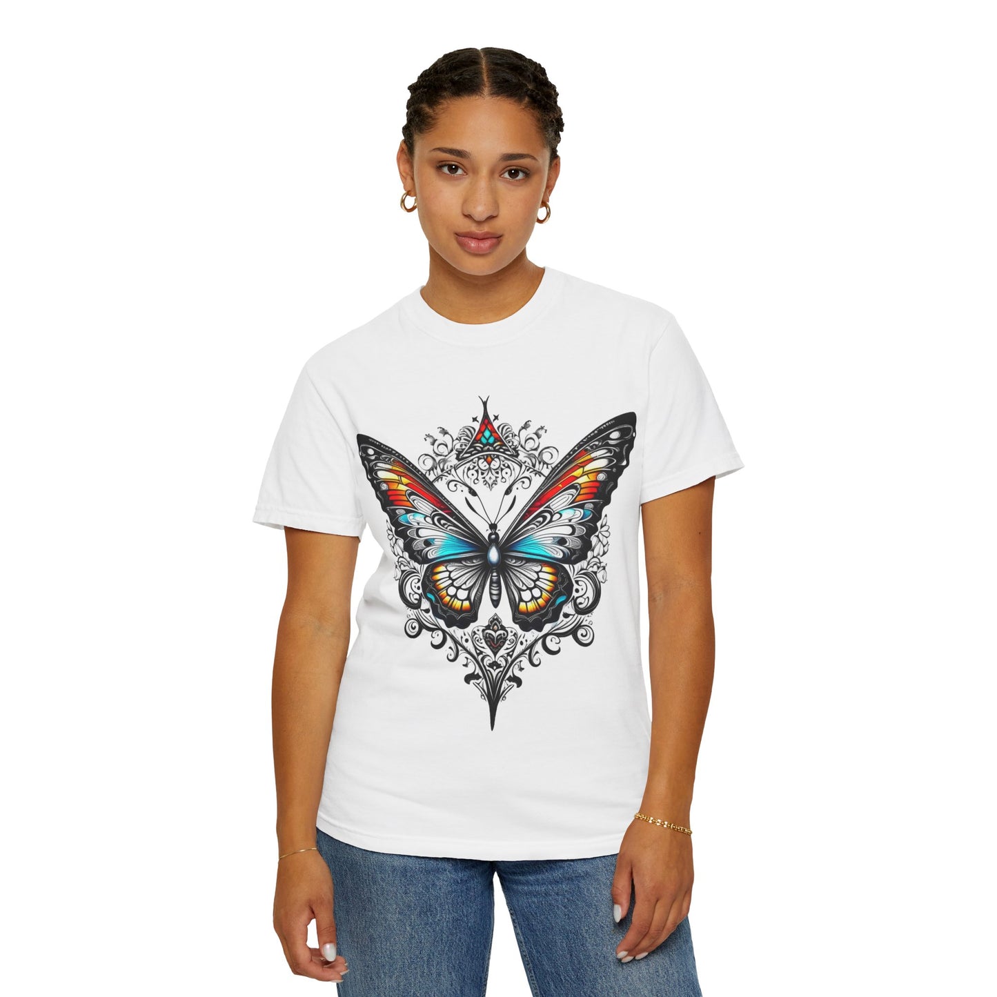 Colorful Butterfly Graphic Unisex T-Shirt - Perfect for Nature Lovers and Special Occasions
