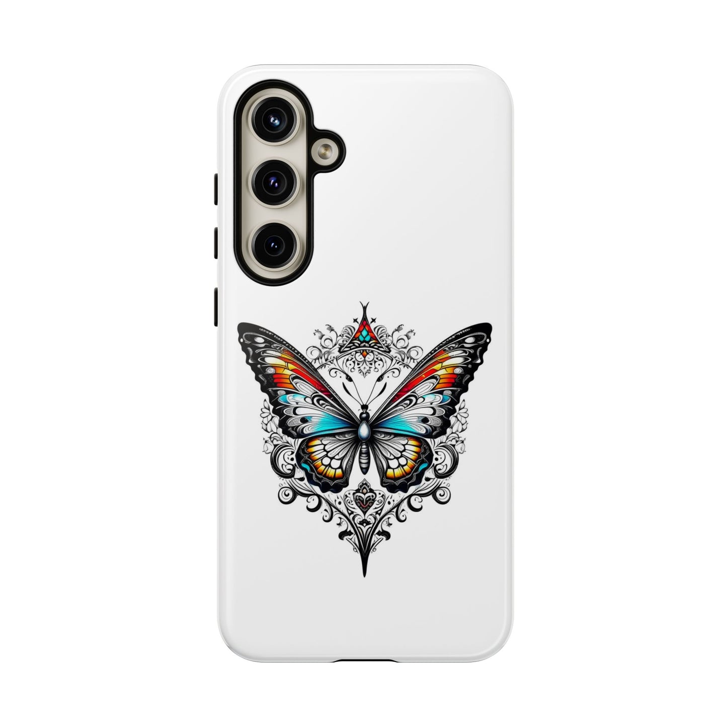 Butterfly Tough Case - Stylish Phone Protection
