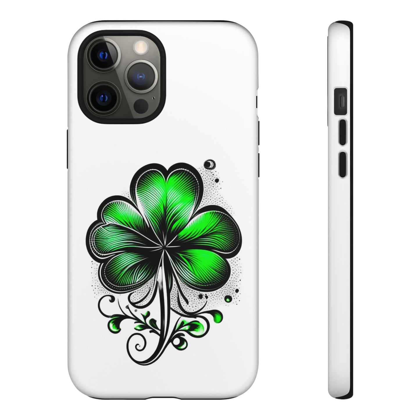 St. Patrick's Day Shamrock Phone Case - Tough & Stylish