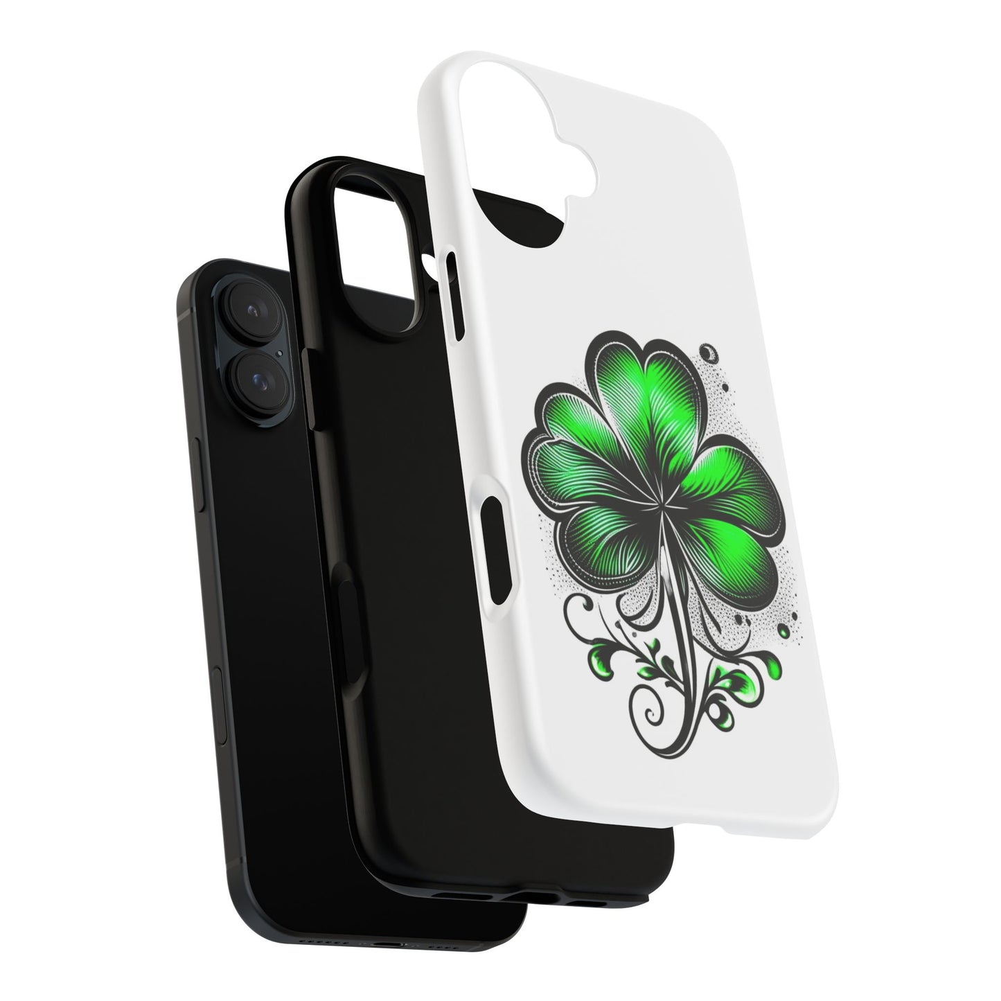 St. Patrick's Day Shamrock Phone Case - Tough & Stylish