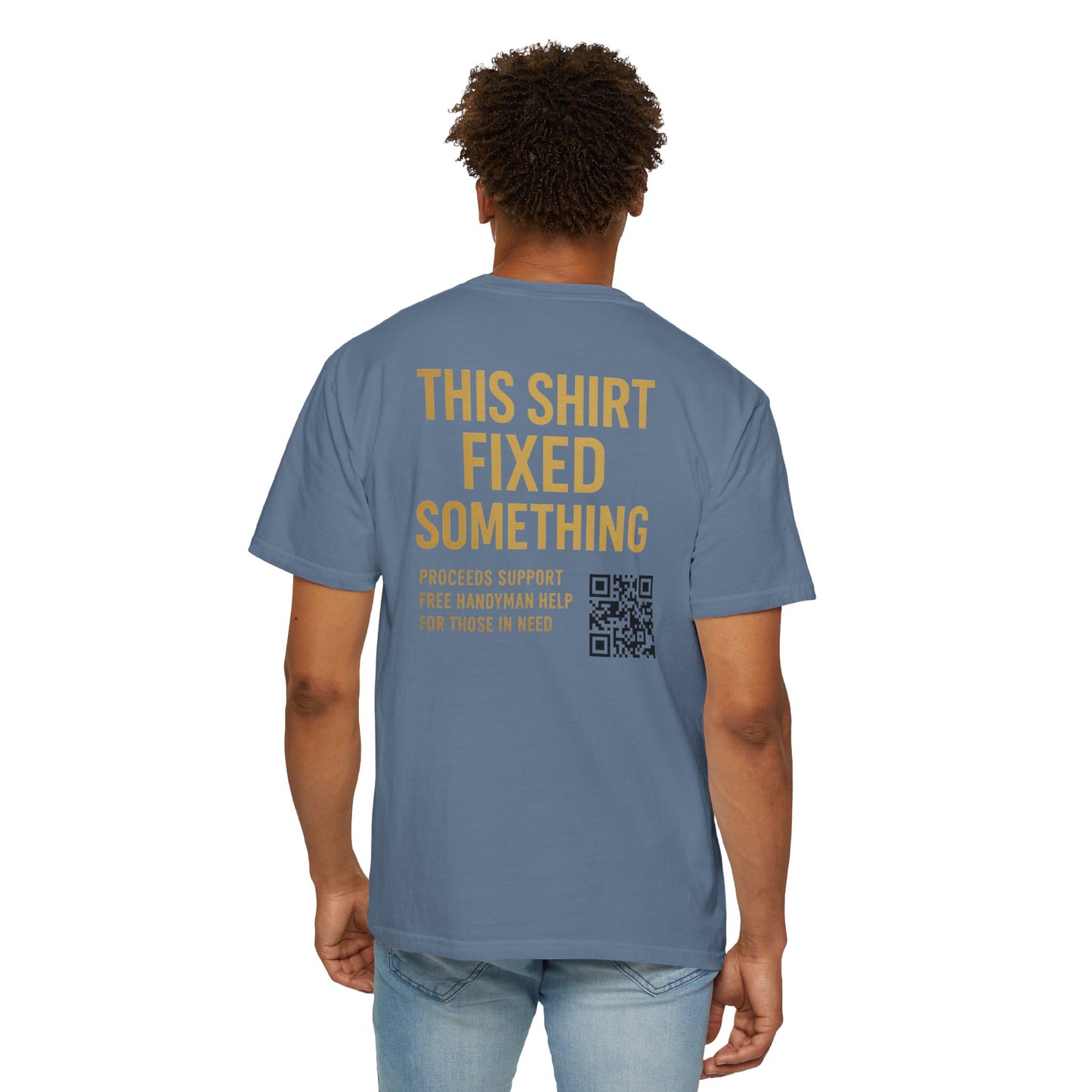 Supportive Handyman T-Shirt - Acts of Kindness Wear, Gift for DIY Lovers, Philanthropic Apparel, Community Helper Tee, Charity Shirt
