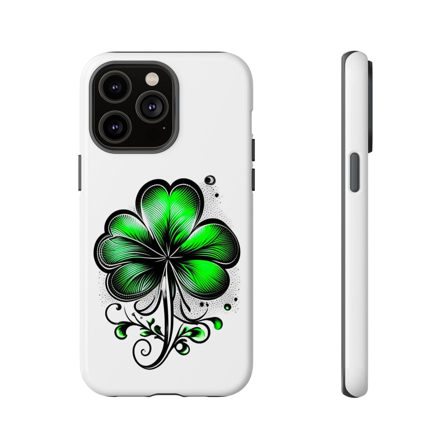 St. Patrick's Day Shamrock Phone Case - Tough & Stylish