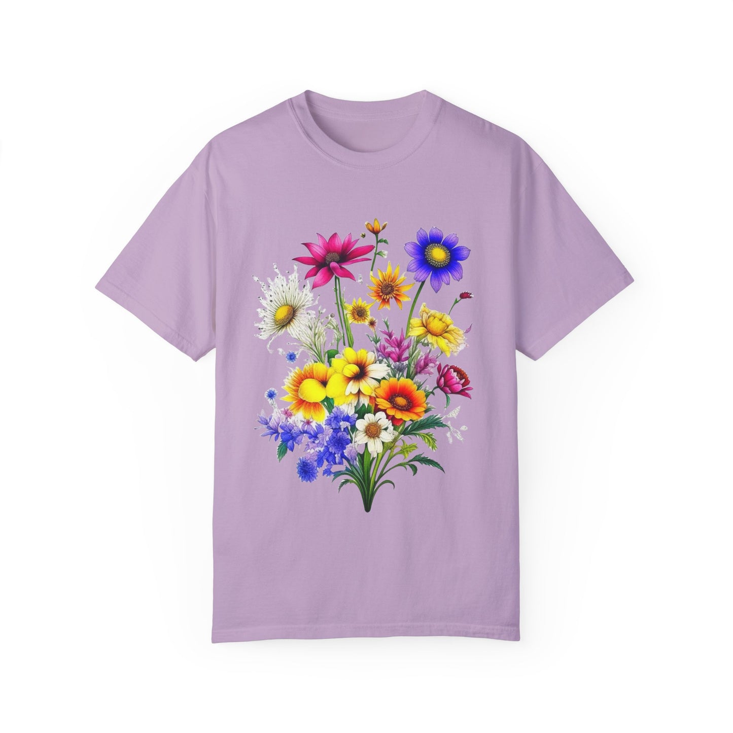 Floral Bouquet Unisex T-Shirt – Perfect for Spring Celebrations