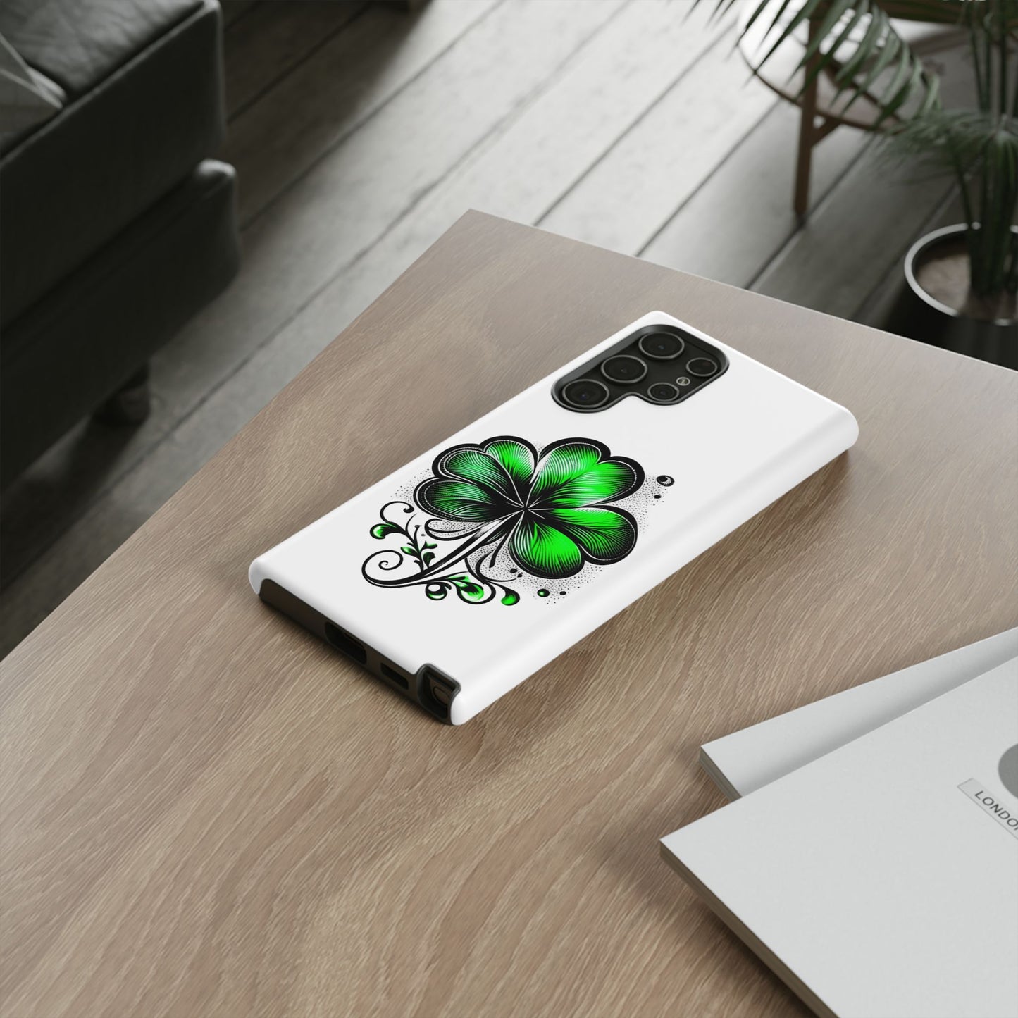 St. Patrick's Day Shamrock Phone Case - Tough & Stylish