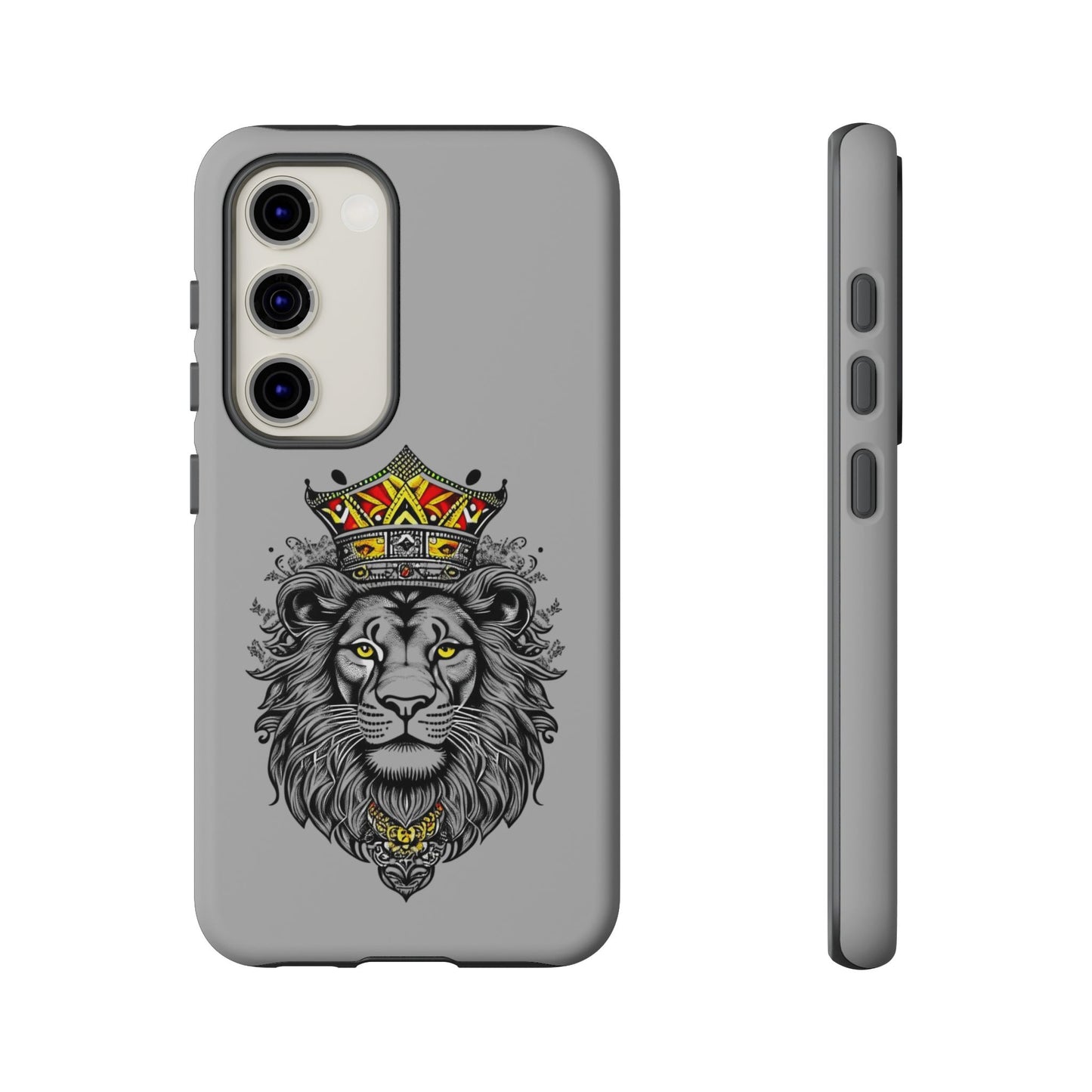 Lion King Phone Case - Tough Cases with Royal Crown Design