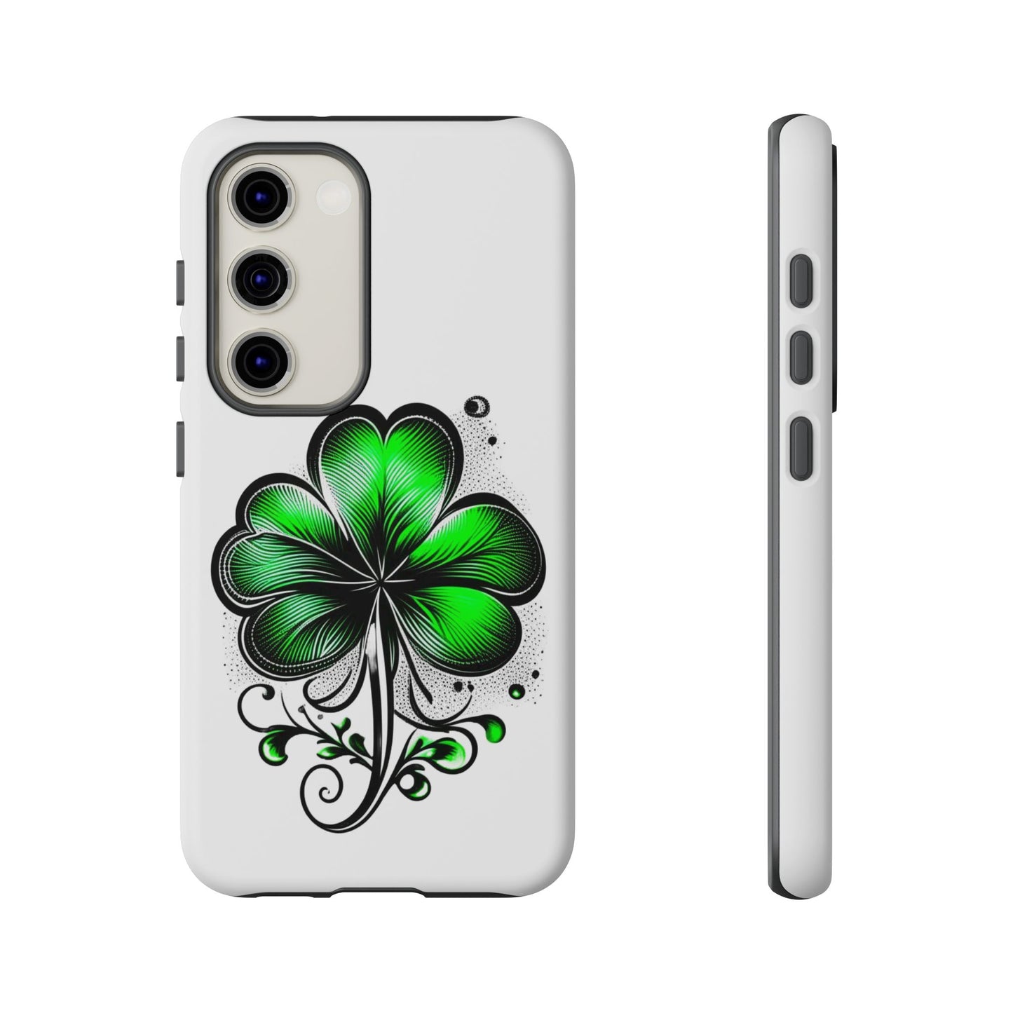 St. Patrick's Day Shamrock Phone Case - Tough & Stylish