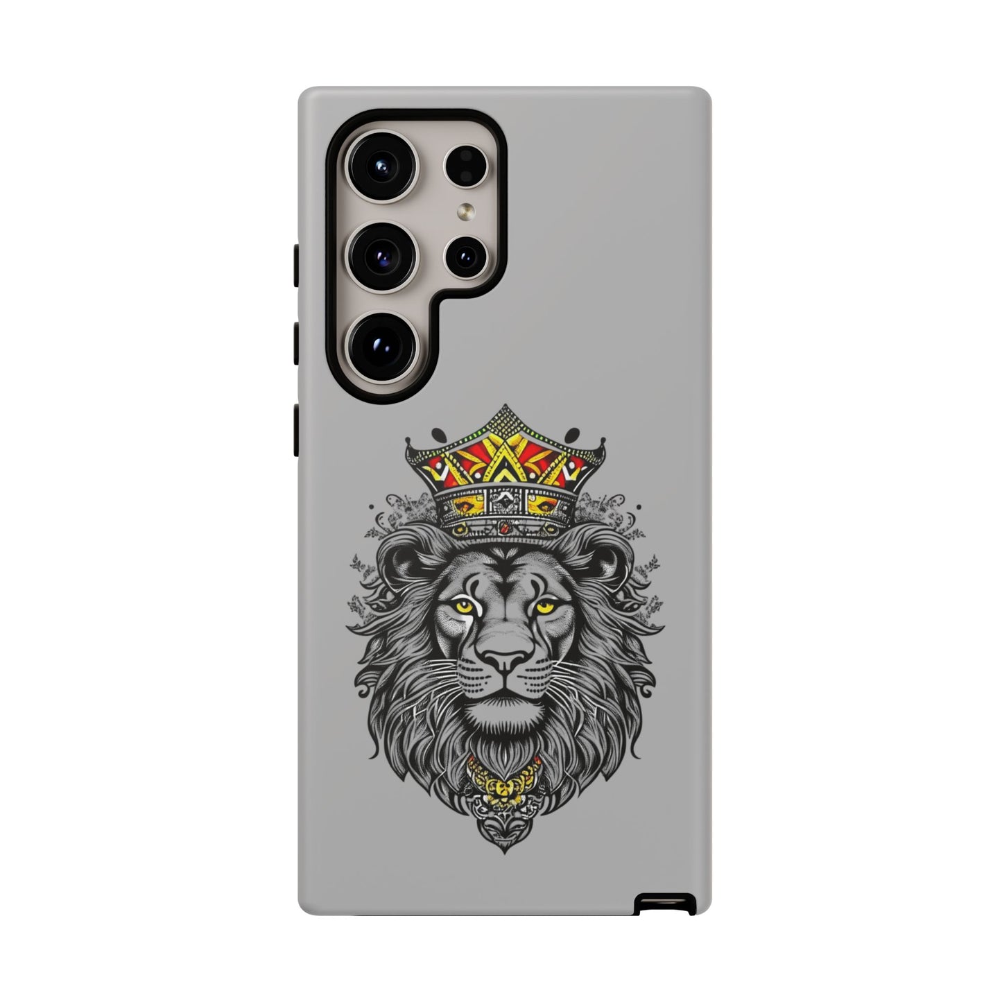 Lion King Phone Case - Tough Cases with Royal Crown Design