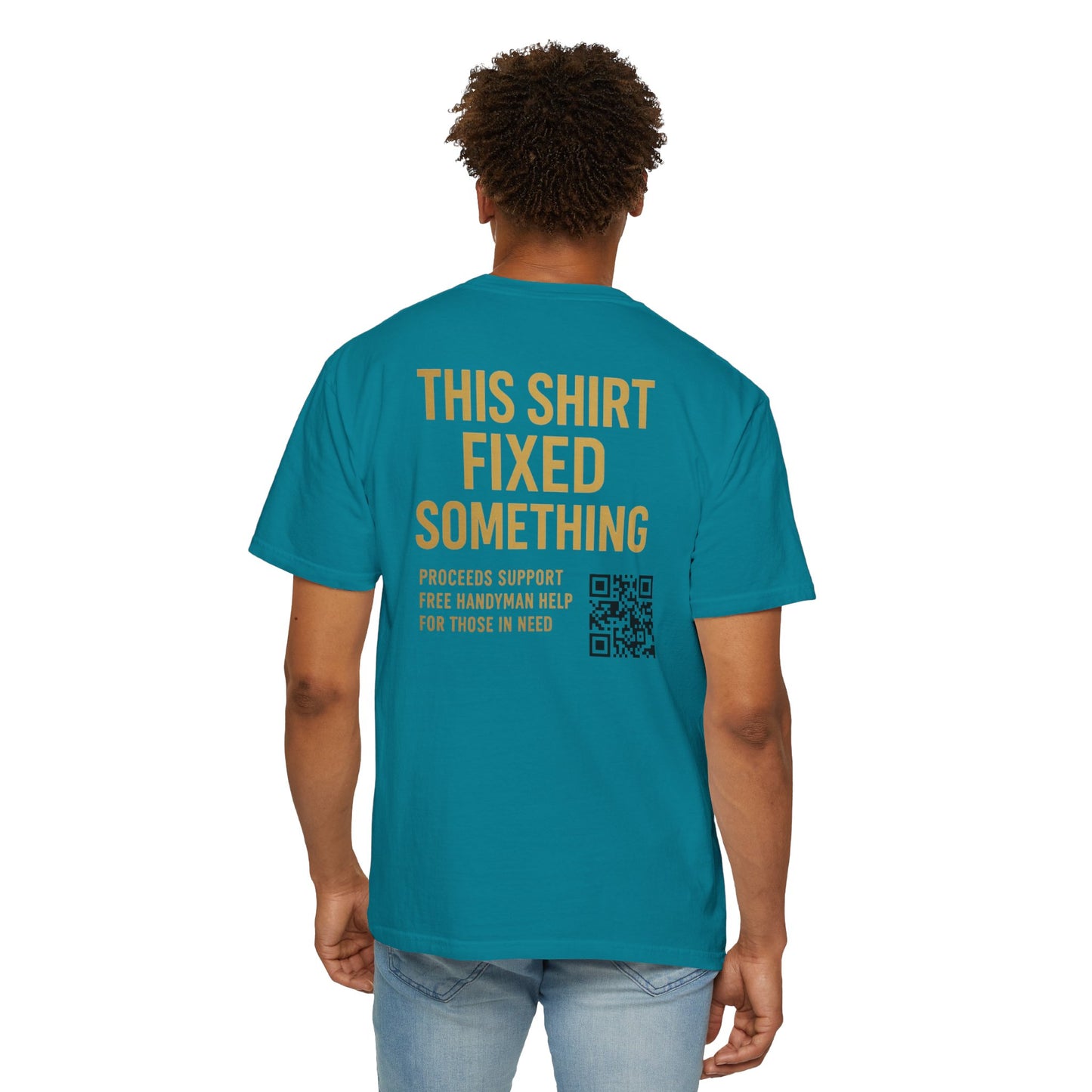 Supportive Handyman T-Shirt - Acts of Kindness Wear, Gift for DIY Lovers, Philanthropic Apparel, Community Helper Tee, Charity Shirt
