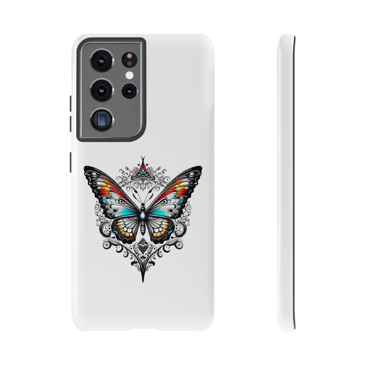Butterfly Tough Case - Stylish Phone Protection