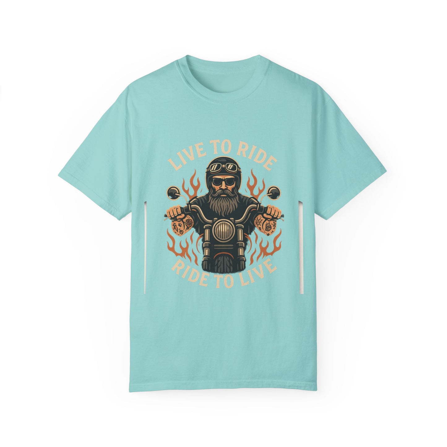 Live to Ride Graphic Unisex T-Shirt - Perfect for Bikers and Outdoors Enthusiasts
