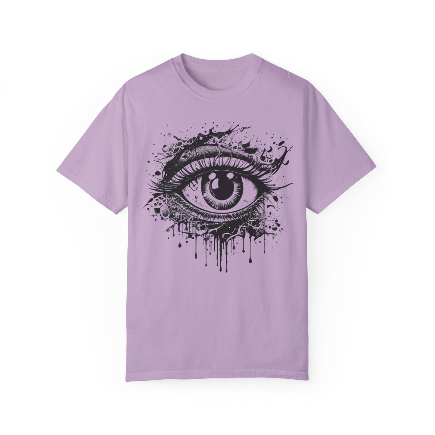 Eye-See-You Unisex Garment-Dyed T-Shirt - Artistic Graphic Tee for Creative Souls-eye