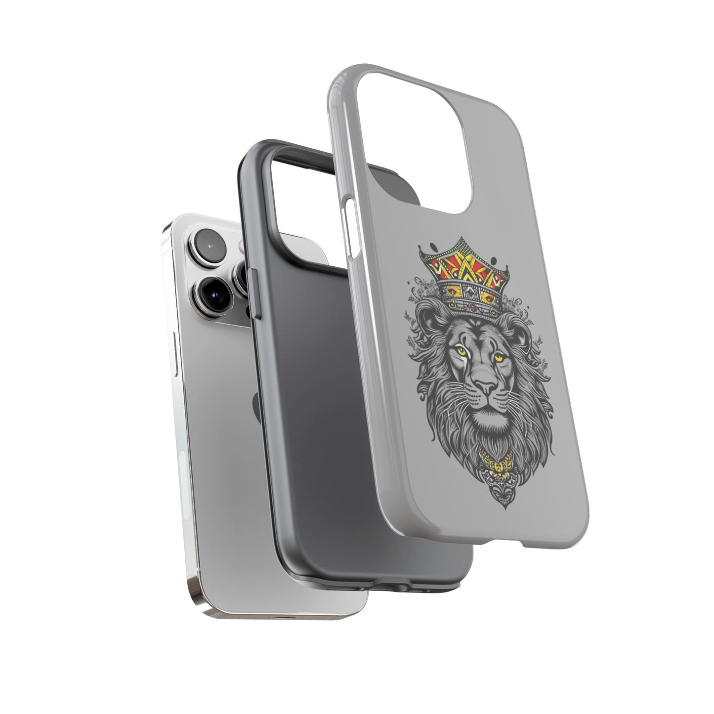Lion King Phone Case - Tough Cases with Royal Crown Design