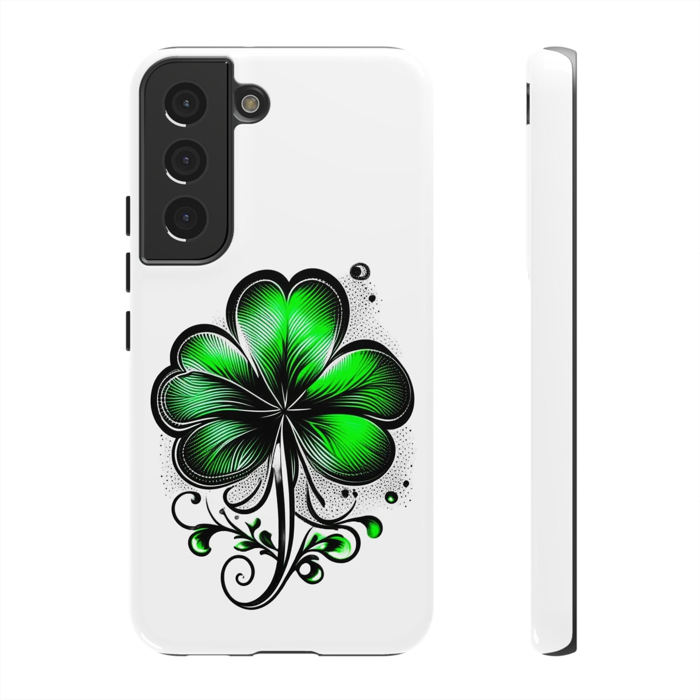 St. Patrick's Day Shamrock Phone Case - Tough & Stylish