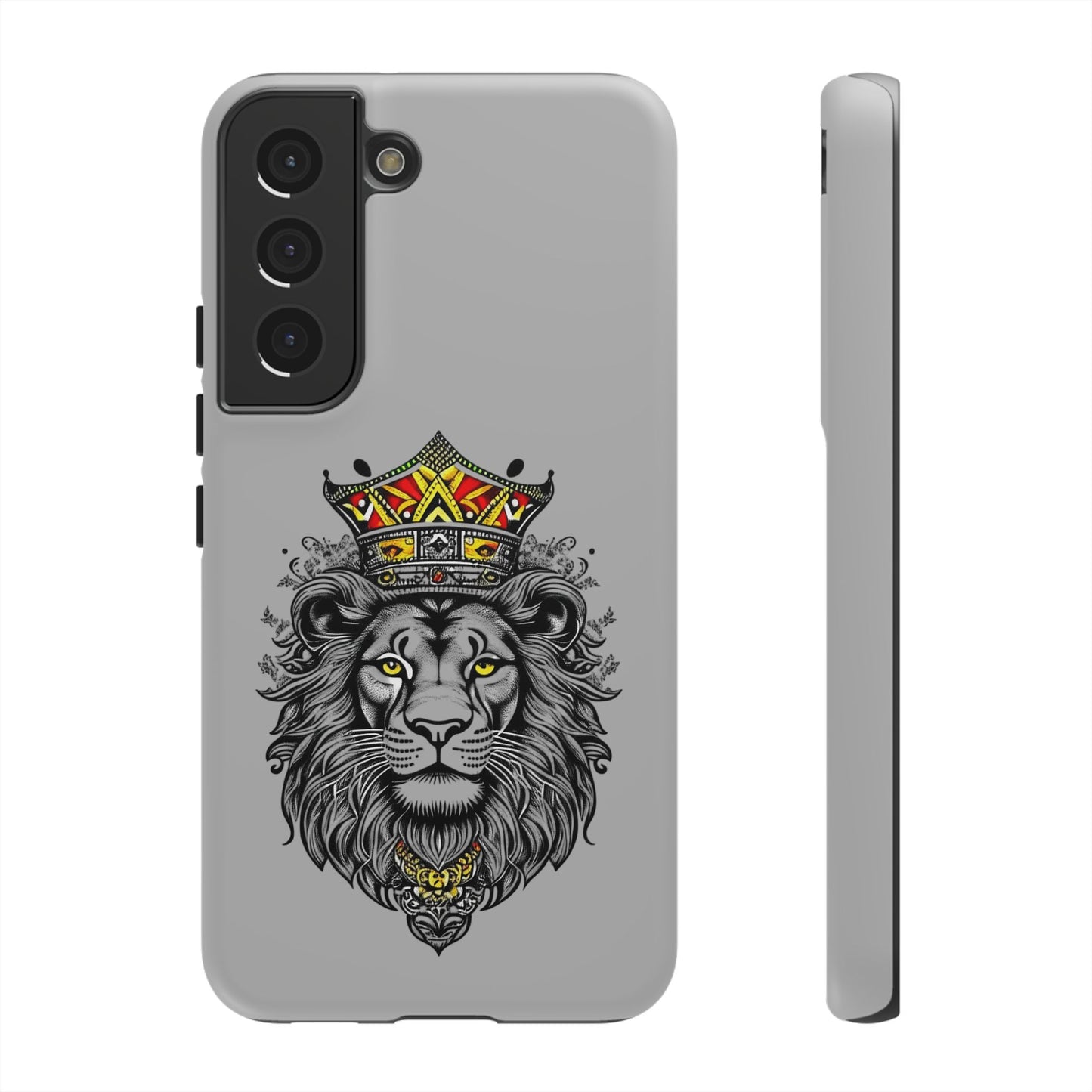 Lion King Phone Case - Tough Cases with Royal Crown Design