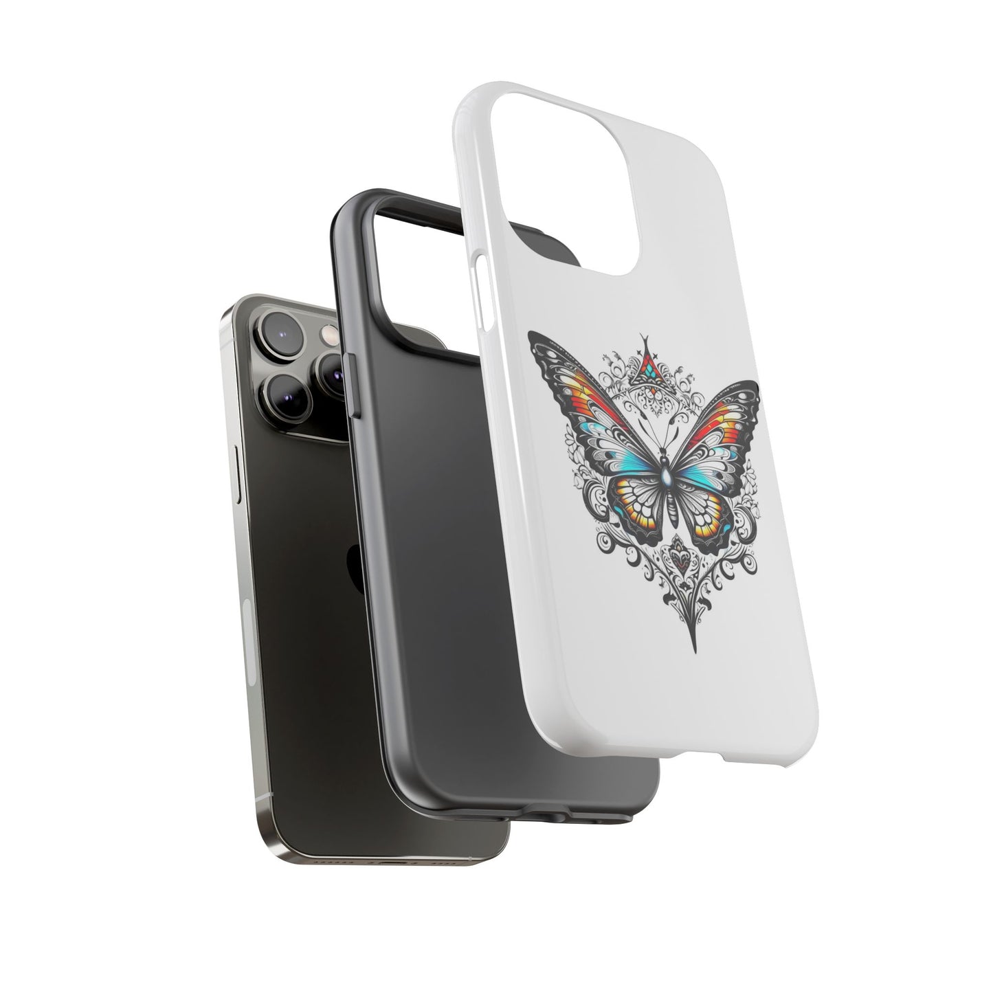 Butterfly Tough Case - Stylish Phone Protection