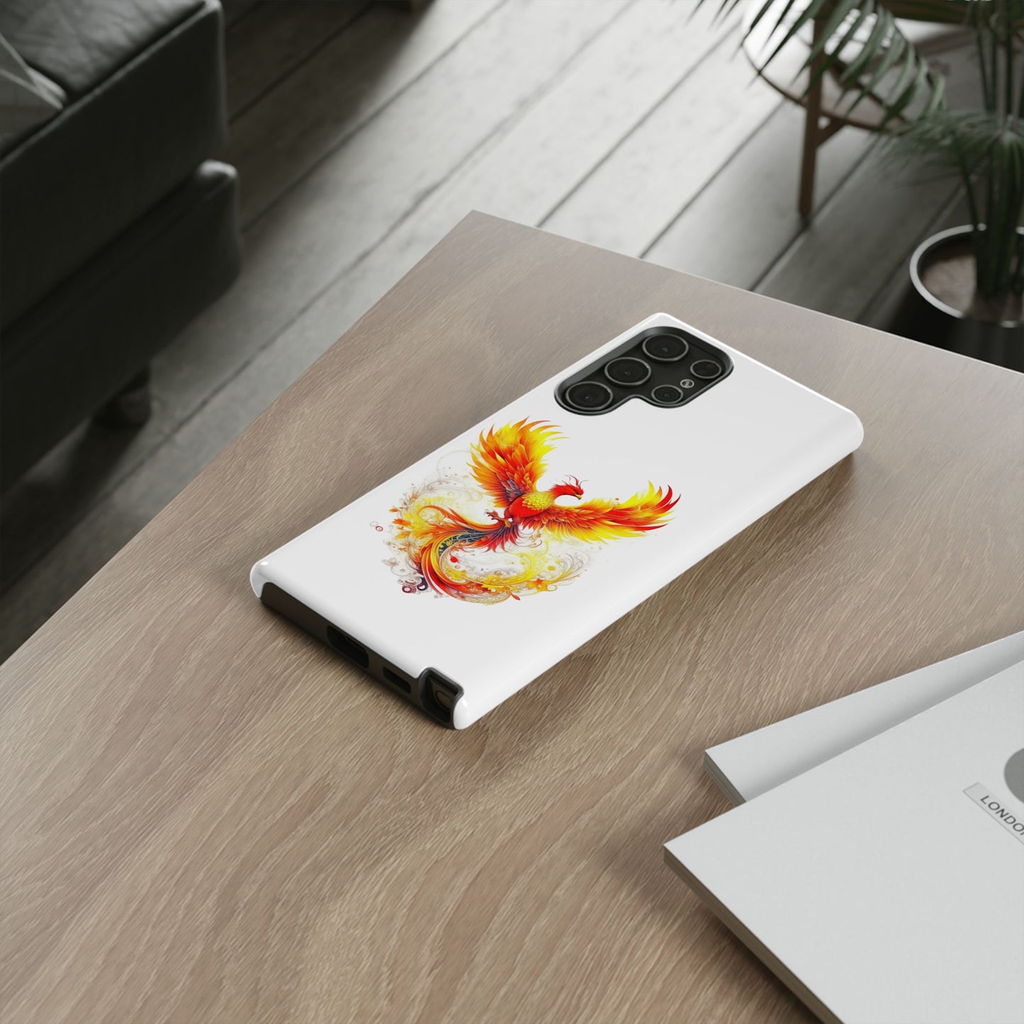 Phoenix Flame Phone Case - Tough & Stylish Protection