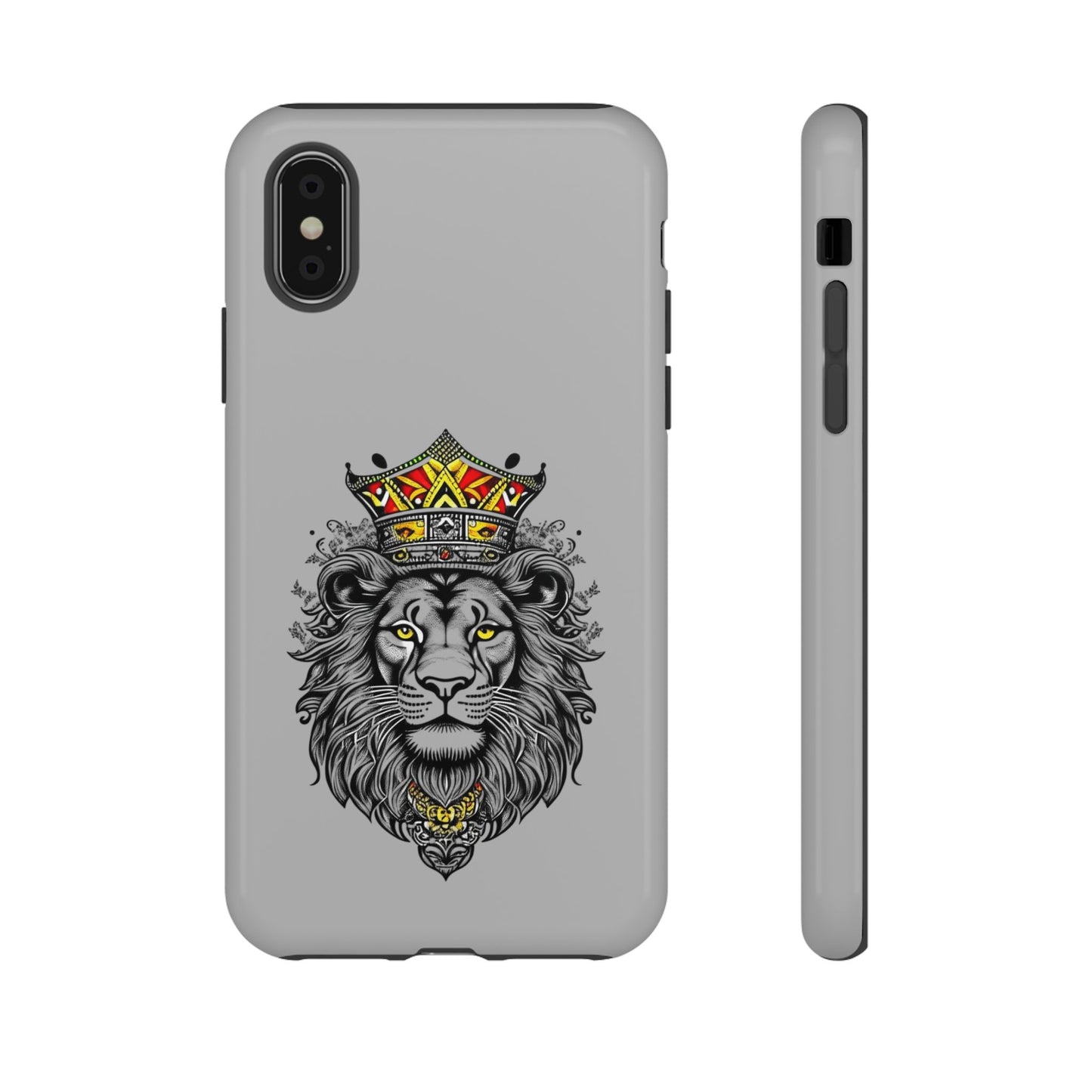 Lion King Phone Case - Tough Cases with Royal Crown Design
