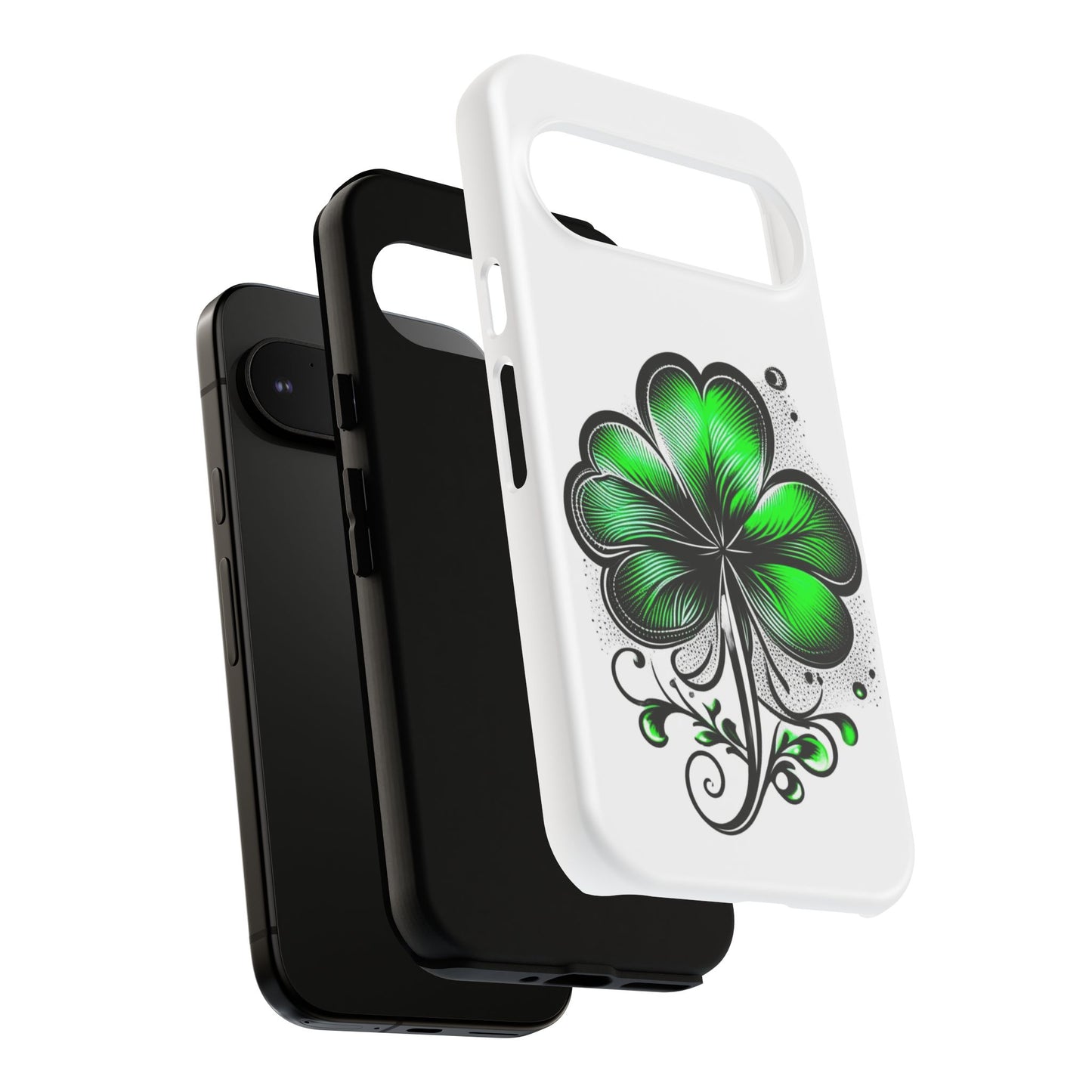 St. Patrick's Day Shamrock Phone Case - Tough & Stylish