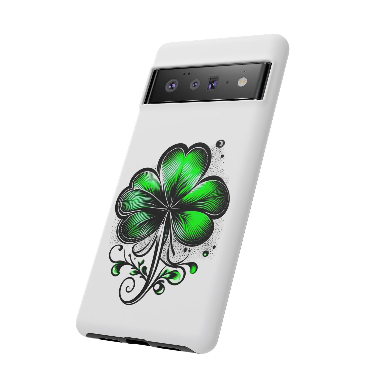 St. Patrick's Day Shamrock Phone Case - Tough & Stylish