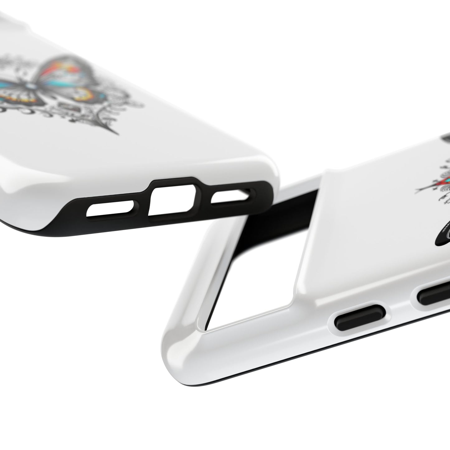Butterfly Tough Case - Stylish Phone Protection