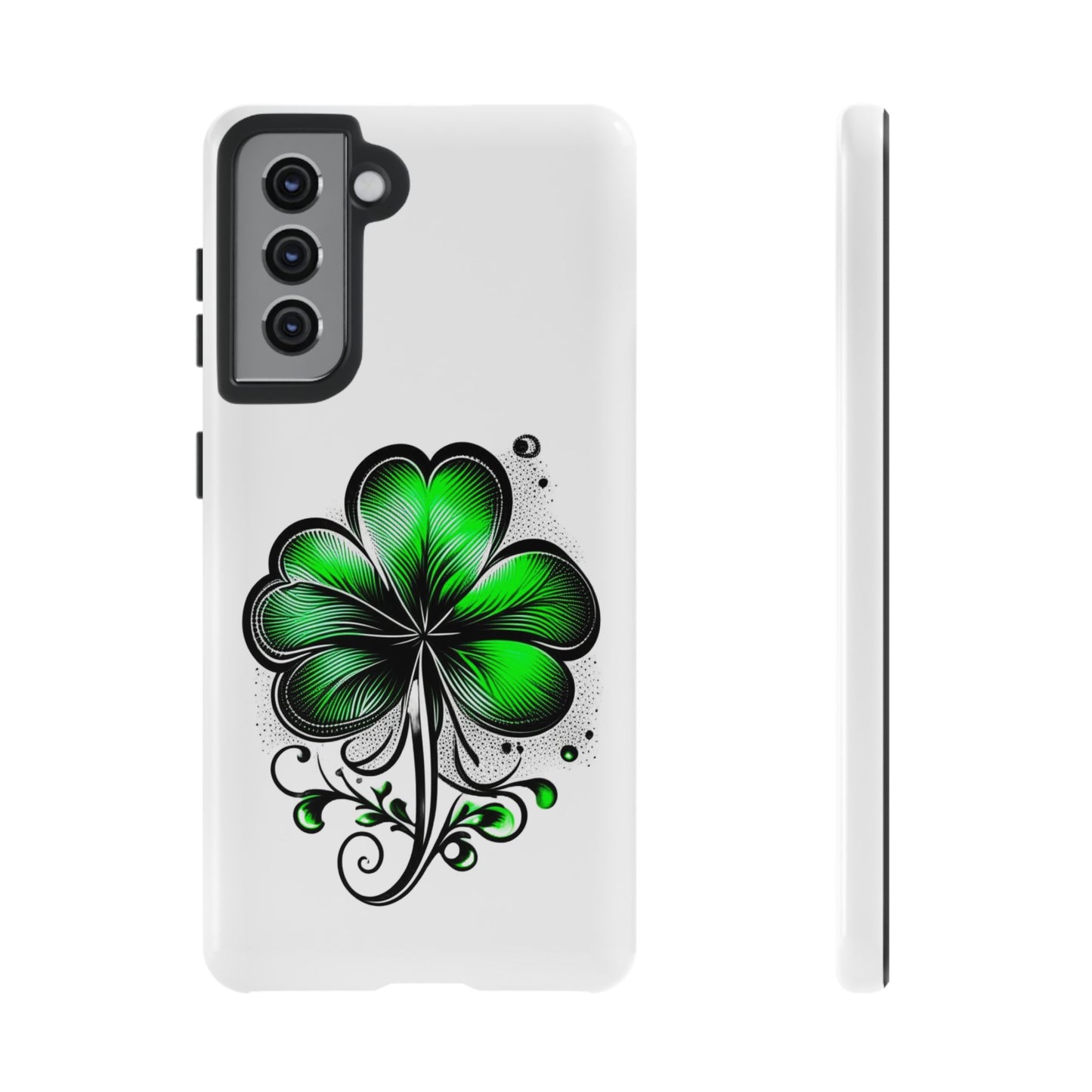 St. Patrick's Day Shamrock Phone Case - Tough & Stylish
