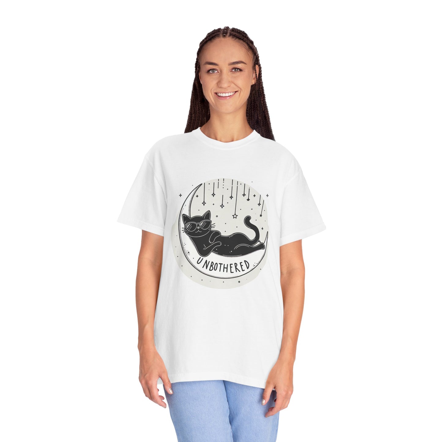 Unbothered Cat T-Shirt for Chill Vibes