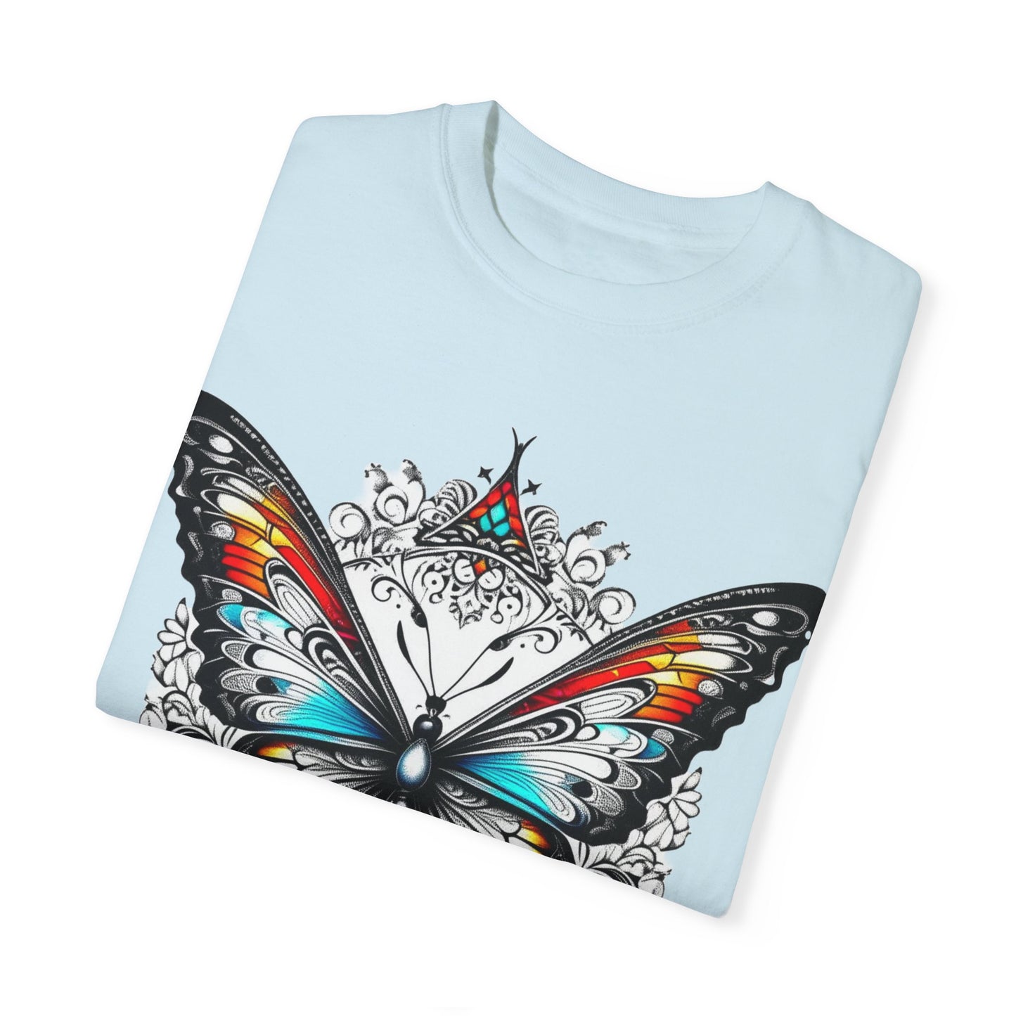 Colorful Butterfly Graphic Unisex T-Shirt - Perfect for Nature Lovers and Special Occasions