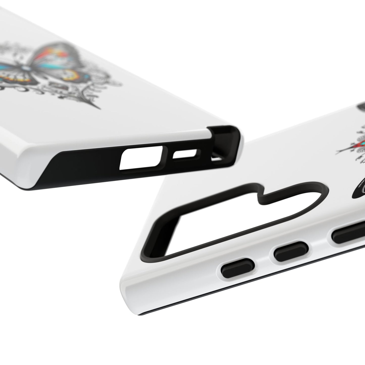 Butterfly Tough Case - Stylish Phone Protection