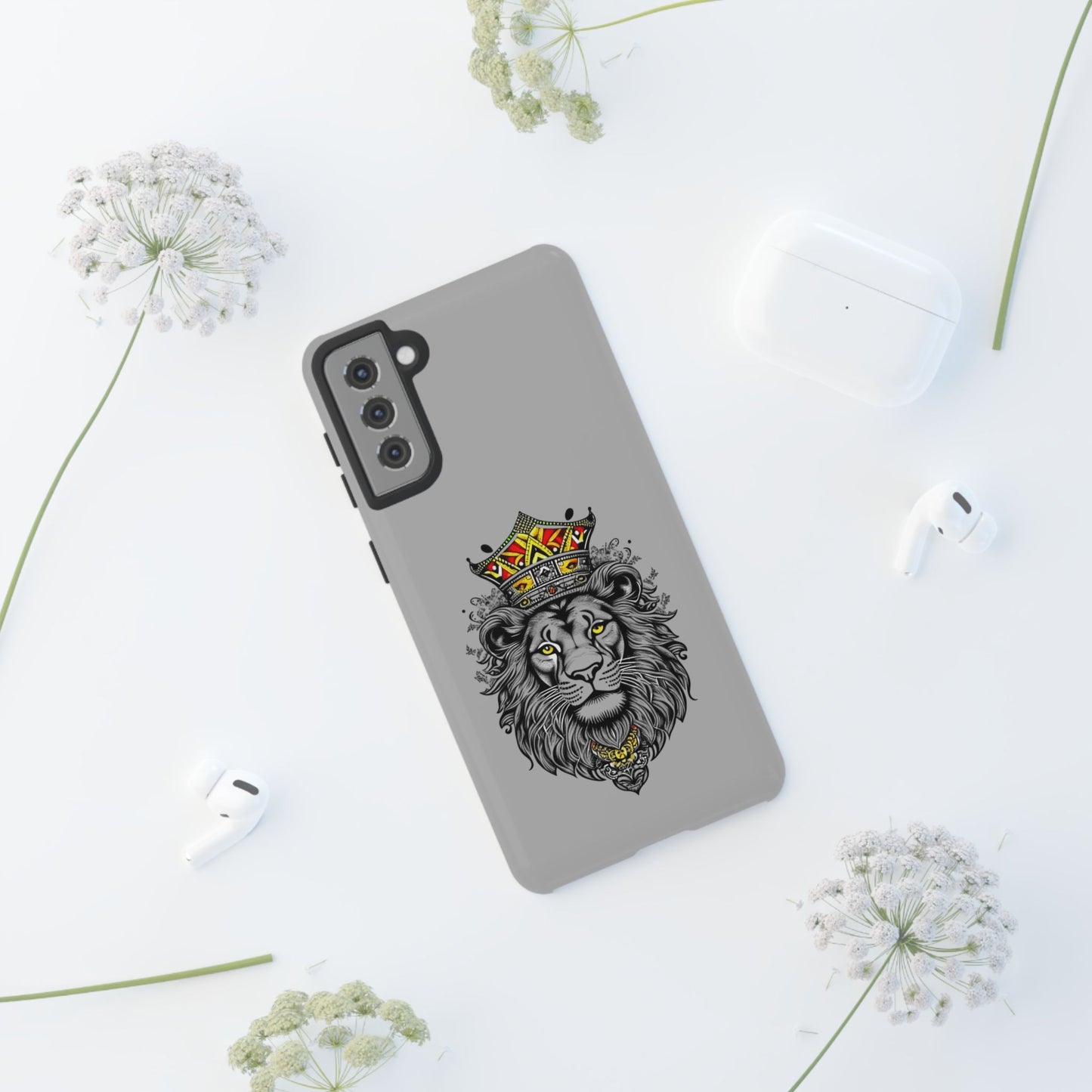 Lion King Phone Case - Tough Cases with Royal Crown Design