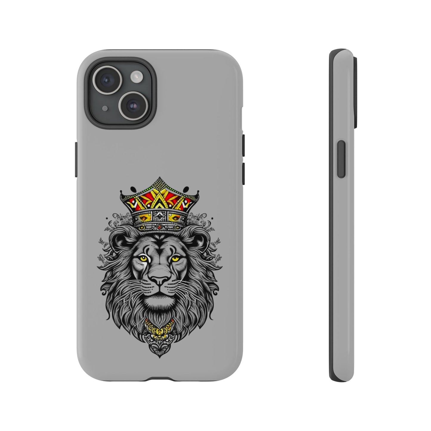 Lion King Phone Case - Tough Cases with Royal Crown Design
