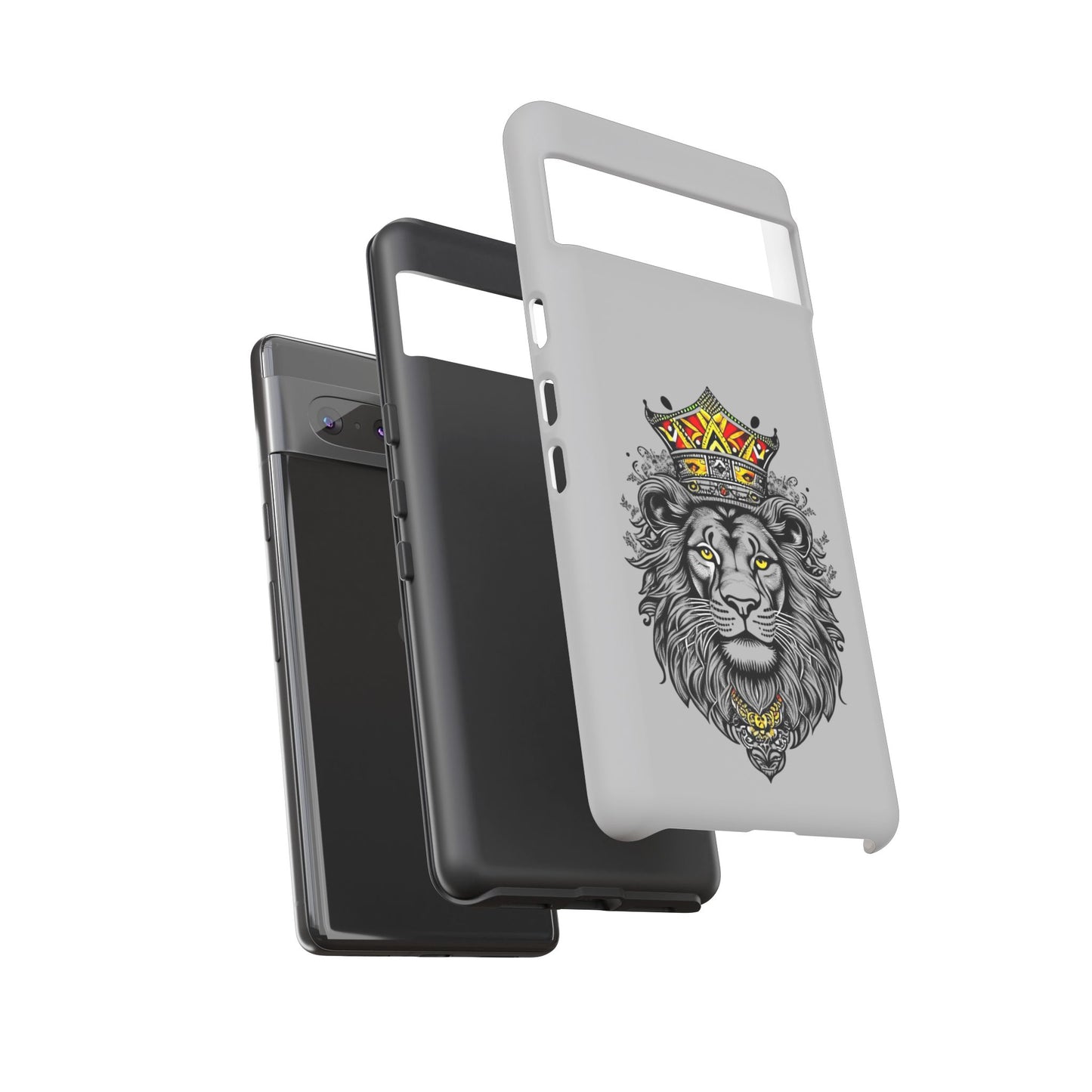 Lion King Phone Case - Tough Cases with Royal Crown Design
