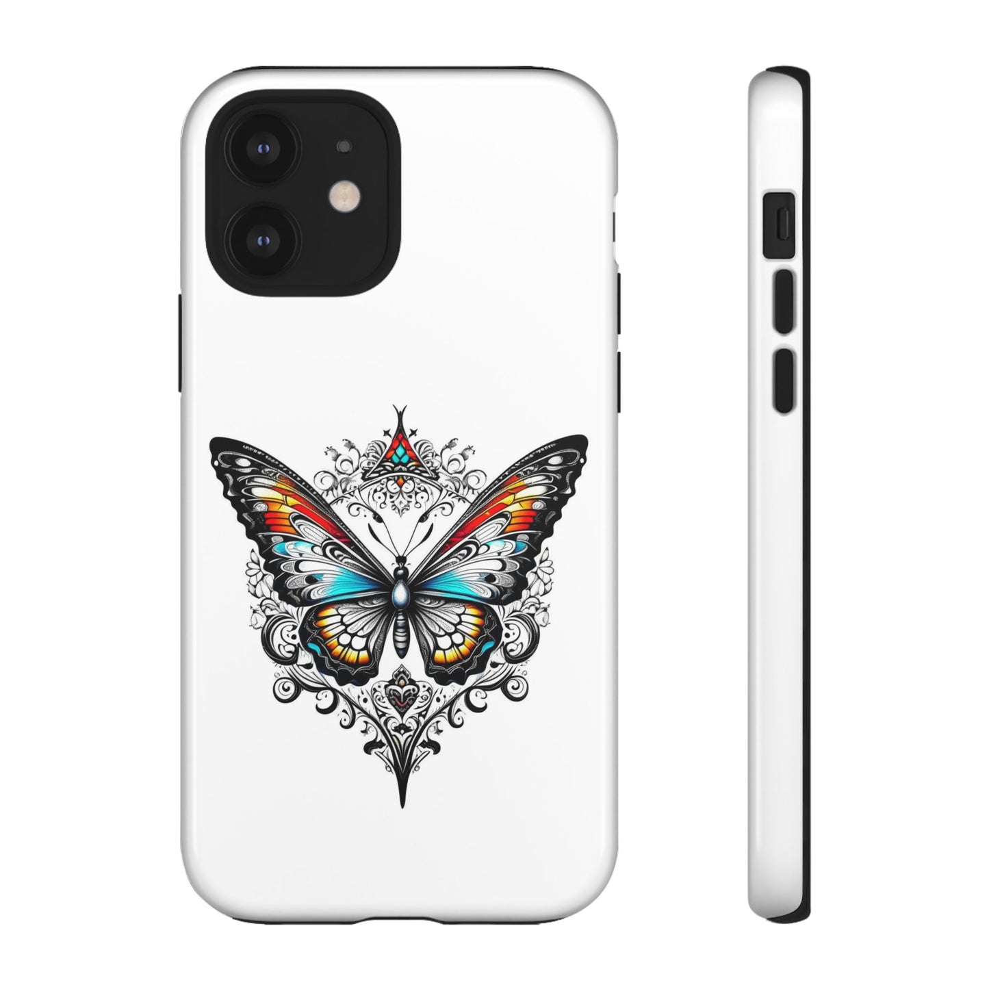 Butterfly Tough Case - Stylish Phone Protection